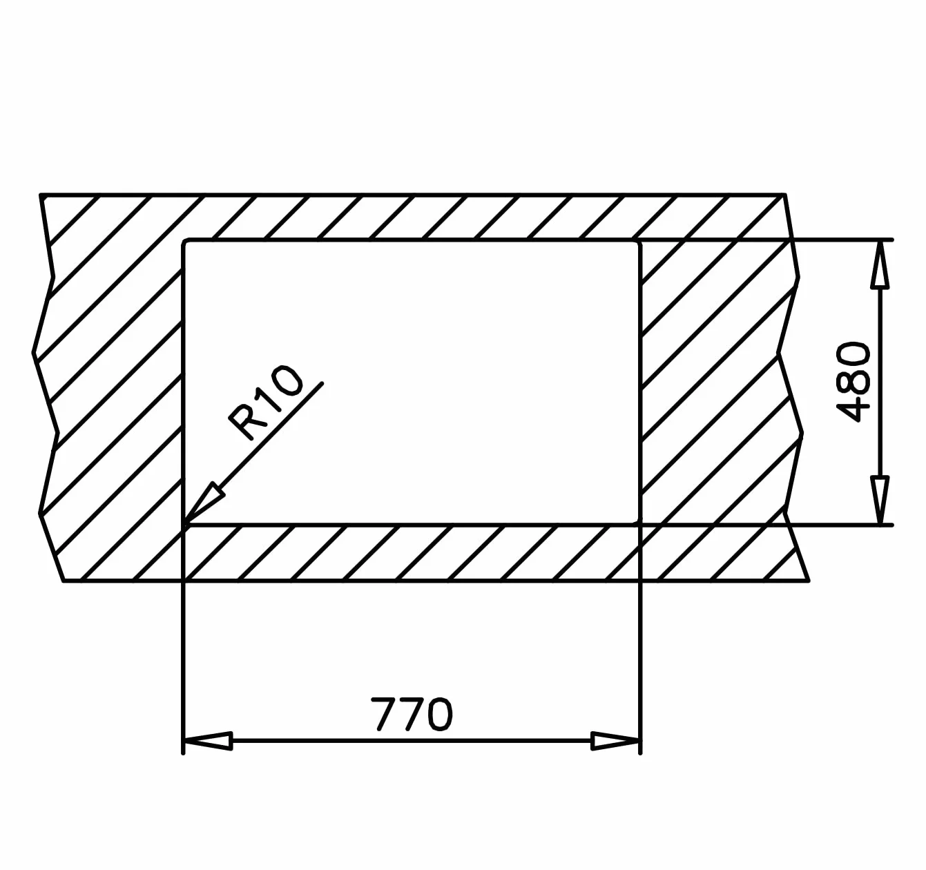 TEKA Fregadero Encastrado 1 Cubeta con Escurridor, Acero Inoxidable, Profundidad 170mm, Para Mueble 45cm, Desagüe Manual, Universe 45 T-XP 1C 1E