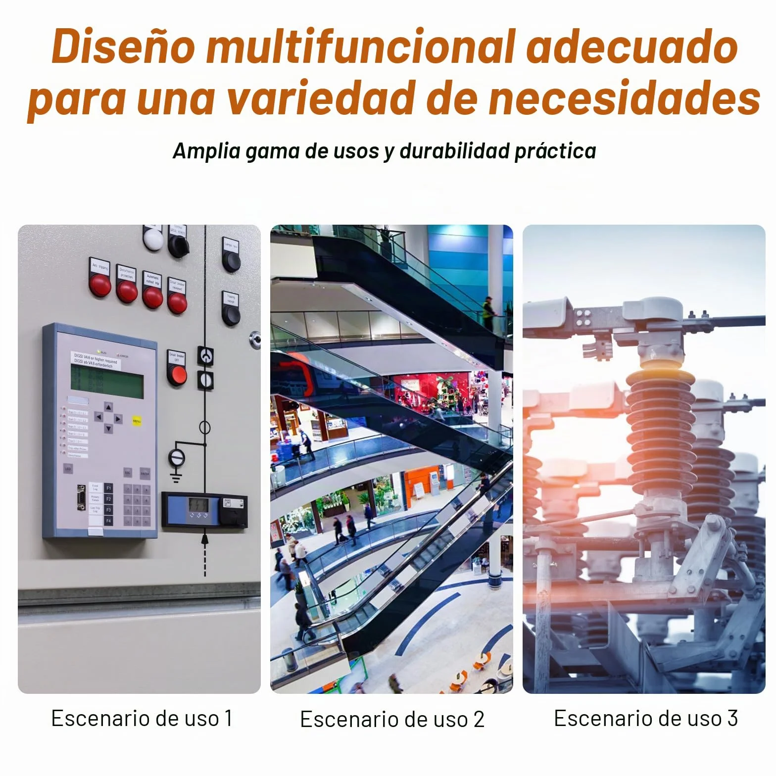 Nizirioo Caja de distribución de superficie IP65 resistente al polvo: interruptor automático de 63 A, interruptor de aire 2 x 6 A+10 A+20 A+32 A para jardín y exteriores