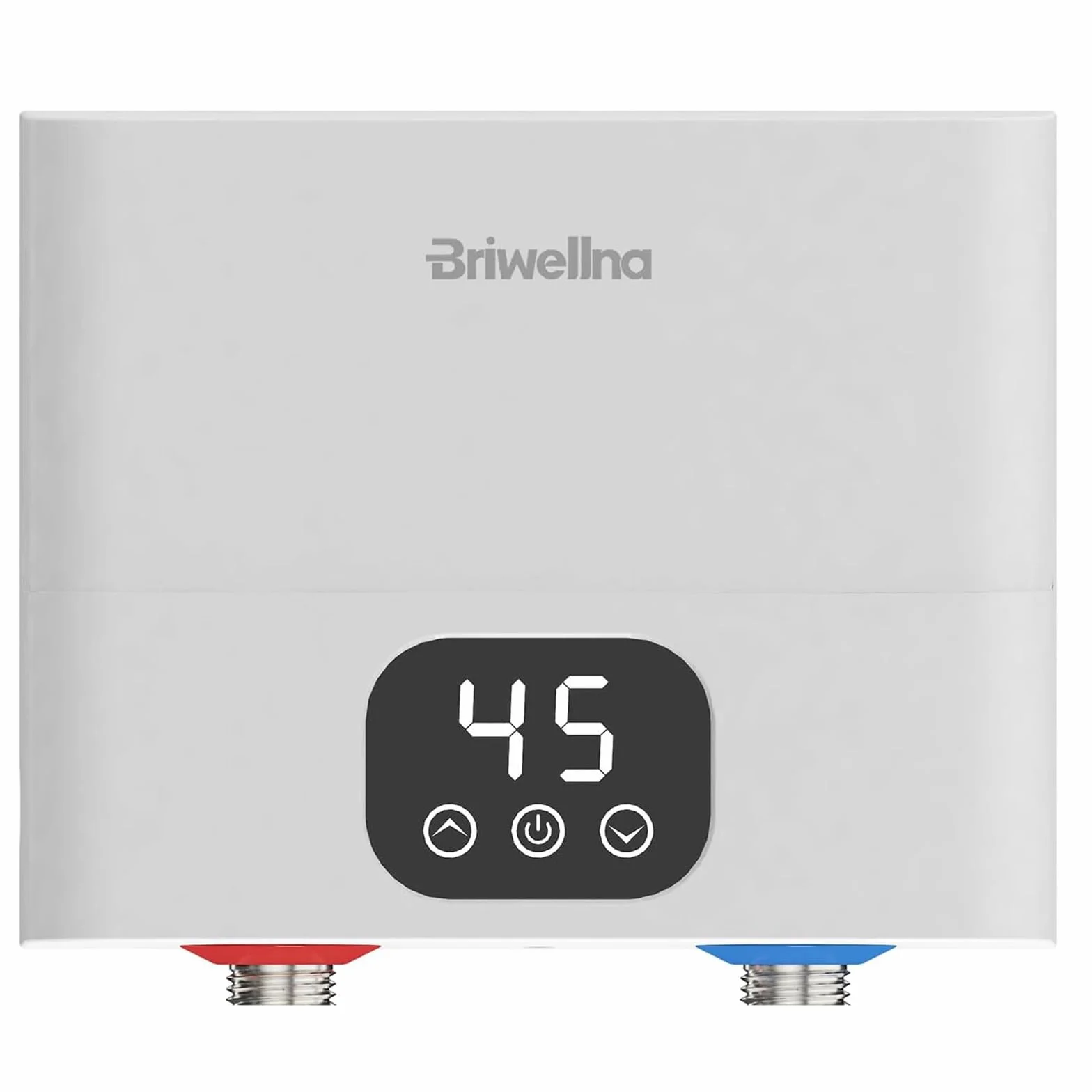 220V Calentador Agua Instantaneo Eléctricos,5500w Termo Eléctricos con Indicador LED de Temperatura,Sin tapón, Resistente a La Presión, Apto Para Lavabos, Cocinas, Fregaderos