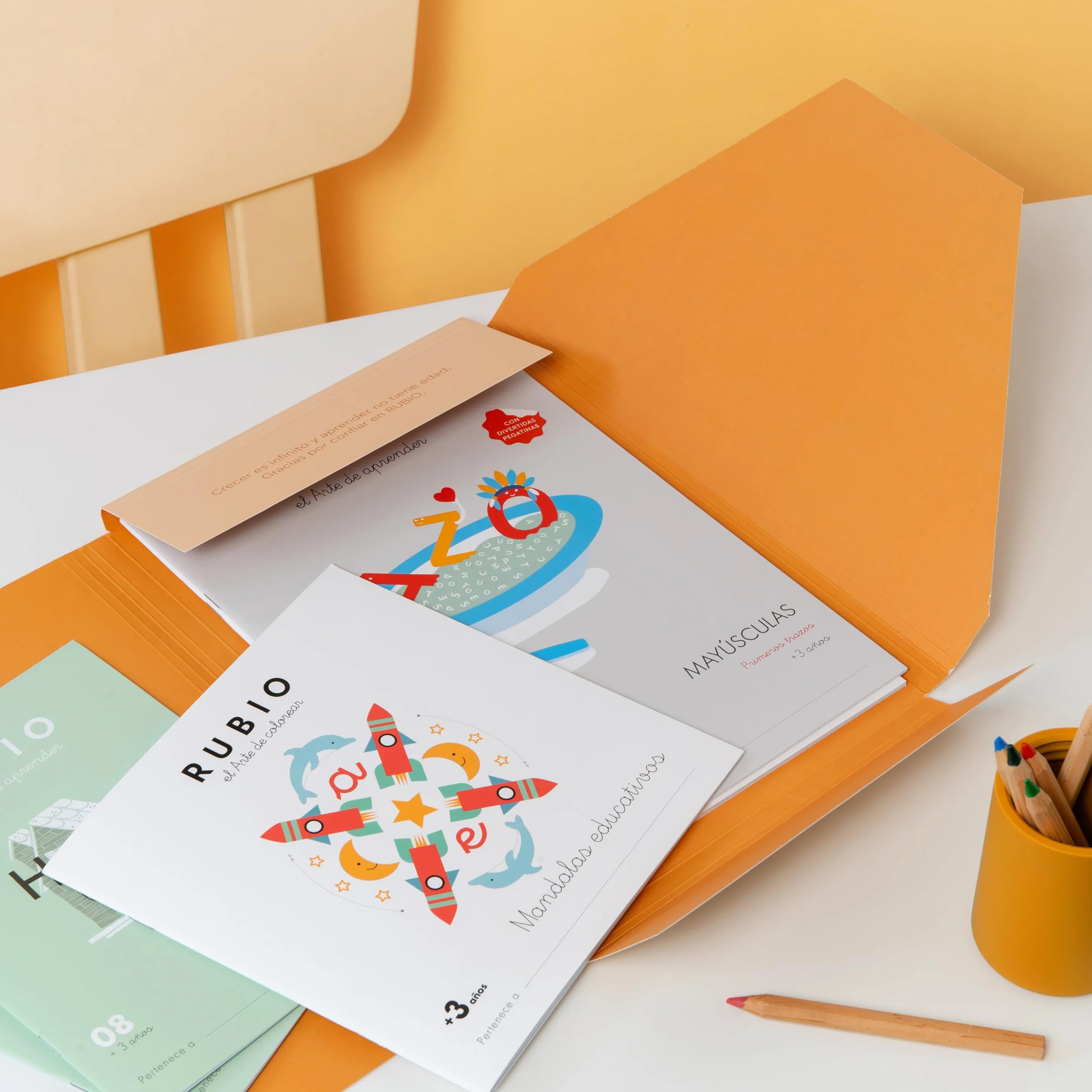 Pack Rubio Educación Infantil +3 años. Contiene 10 cuadernos. (PACKS ESCOLARES)