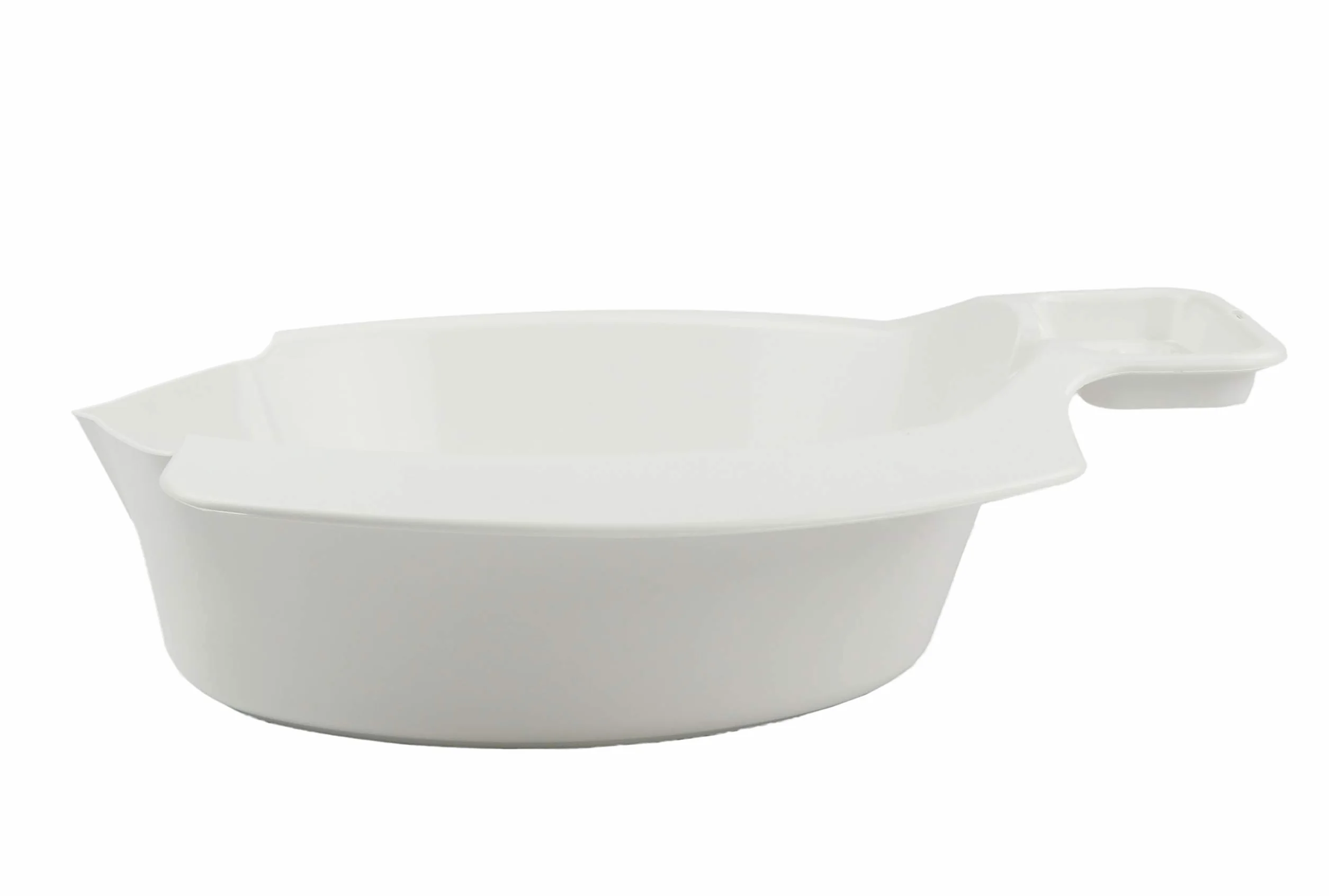 OrtoPrime Bidet Portátil Wc | Bidé Sanitario Acoplable al Inodoro | Medidas Universales: 40 x 37 x 11 Centímetros | Peso soportado 120 Kilogramos