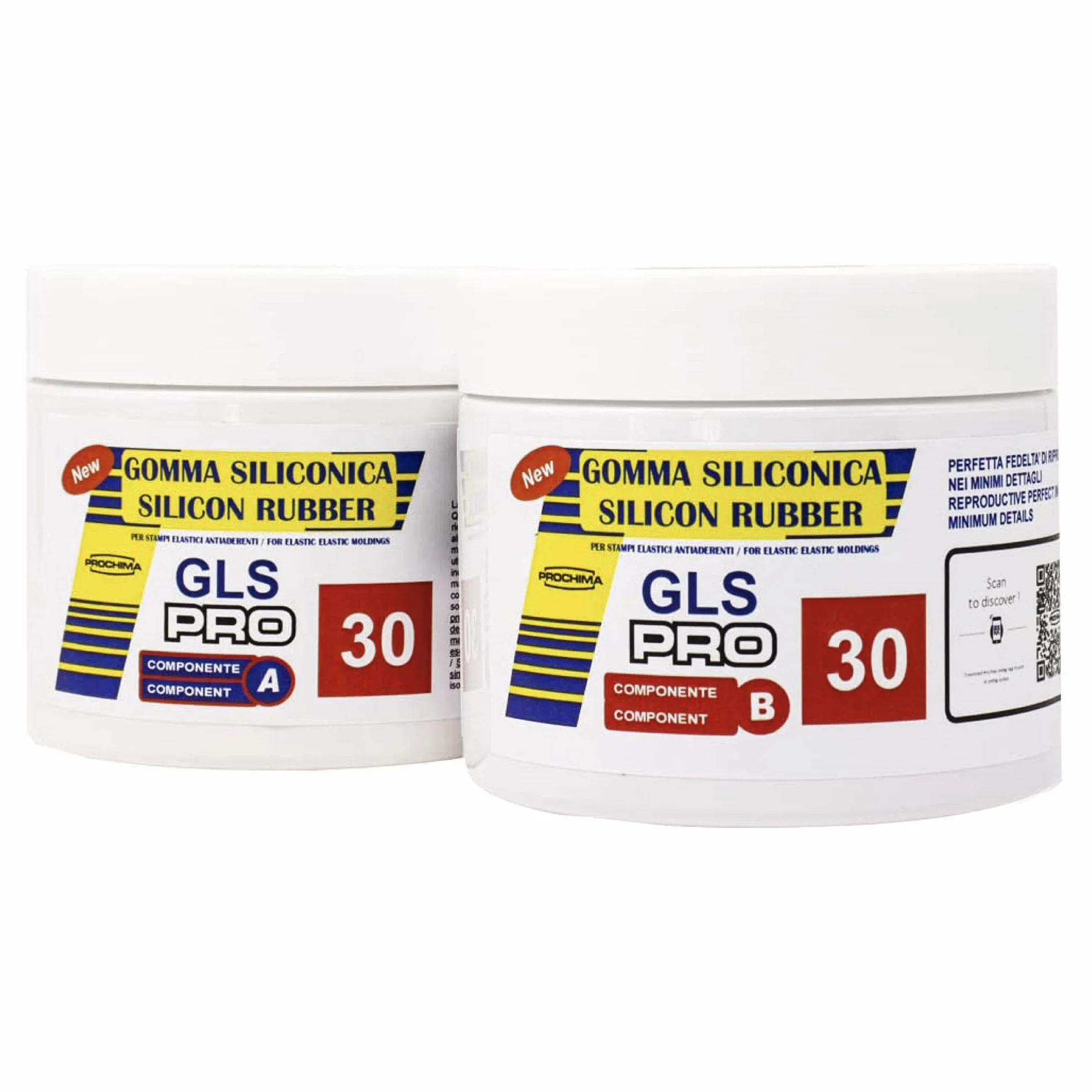 prochima gs530 K1 goma siliconiche gls-pro 30 A + B, 1 kg