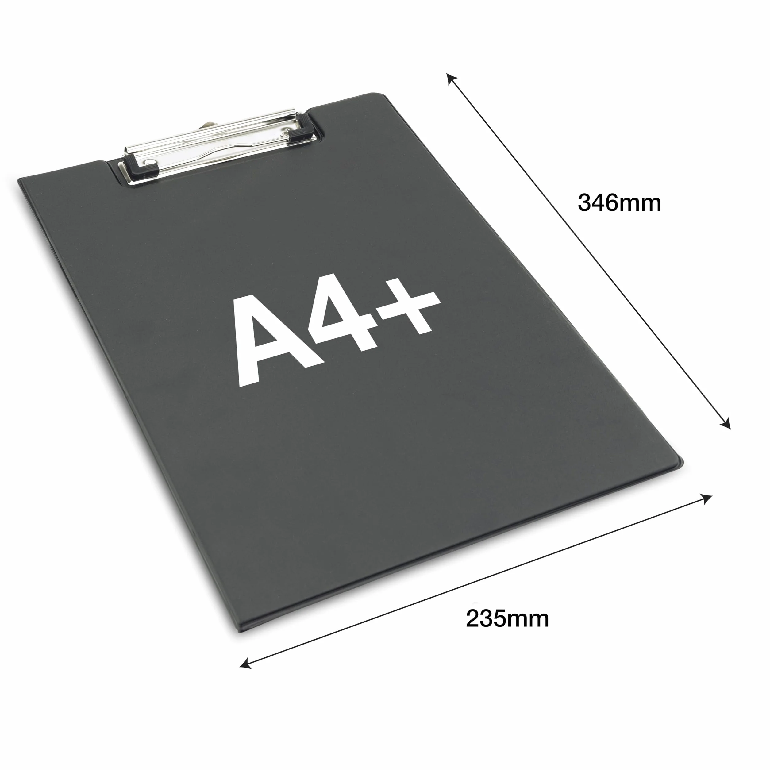 Rapesco Carpeta Portapapeles con Tapa A4+ Negro