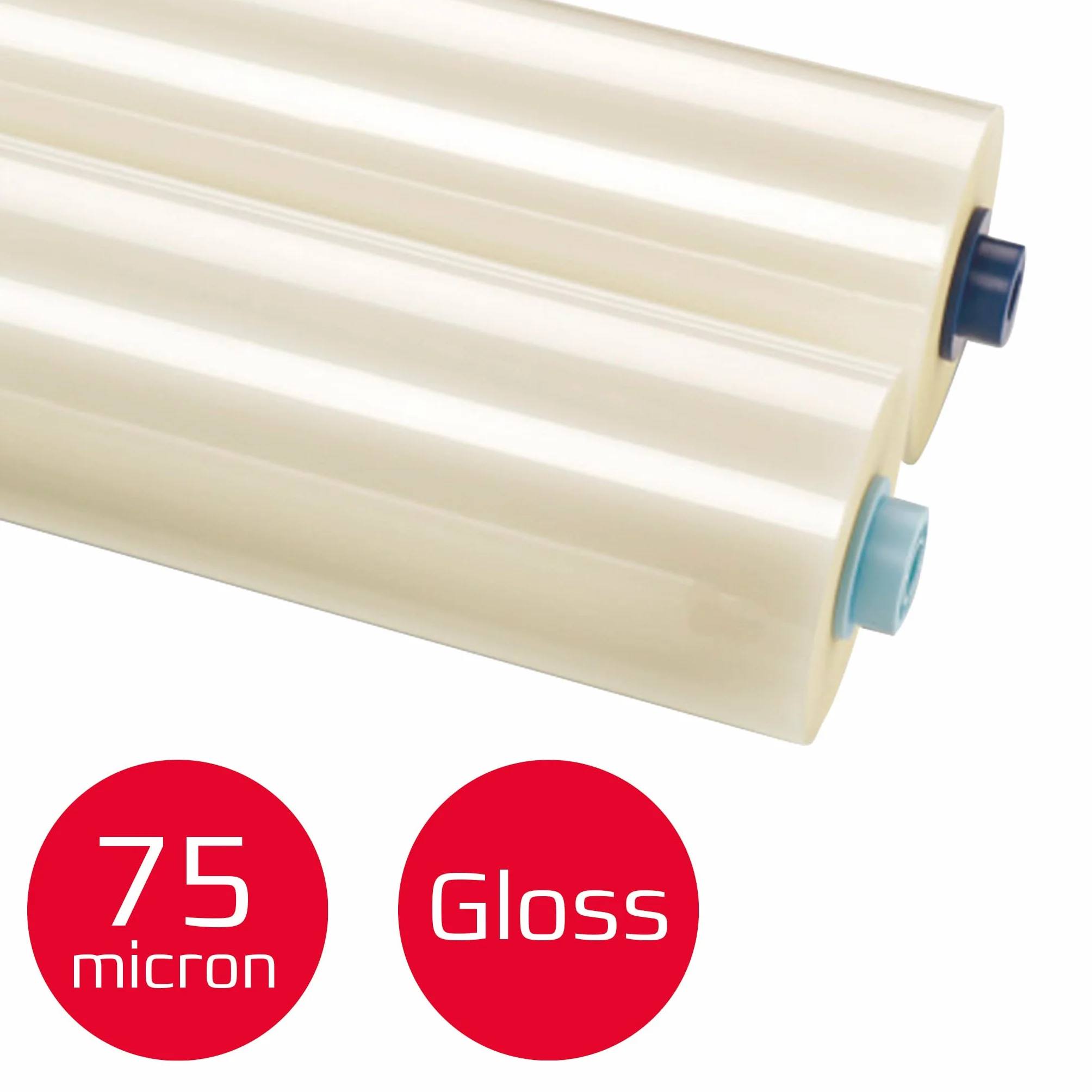 Bobina EZLOAD 305 mm x 75 m x 75 micras brillo PI-IN caja 2