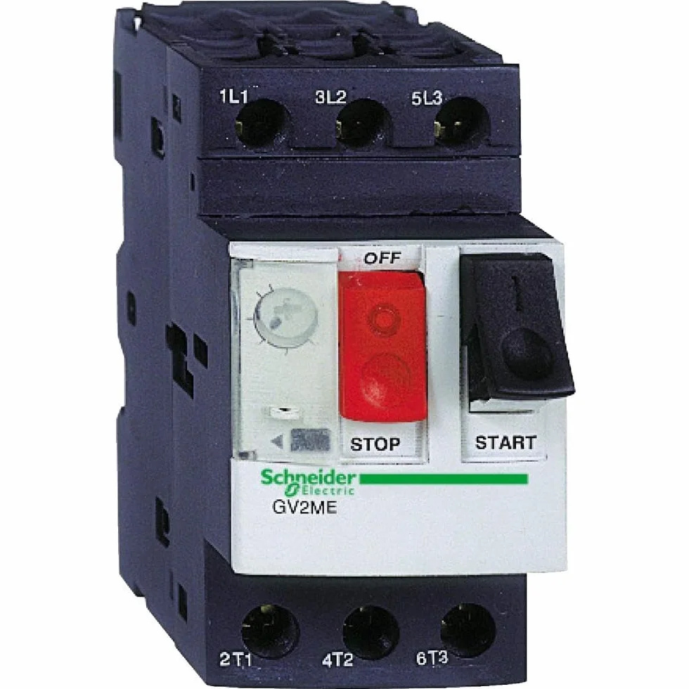Schneider Electric GV2ME06 Tesys Gv2, Disyuntor Magnetotérmico, 1-.1,6 A, Conexión Por Tornillo
