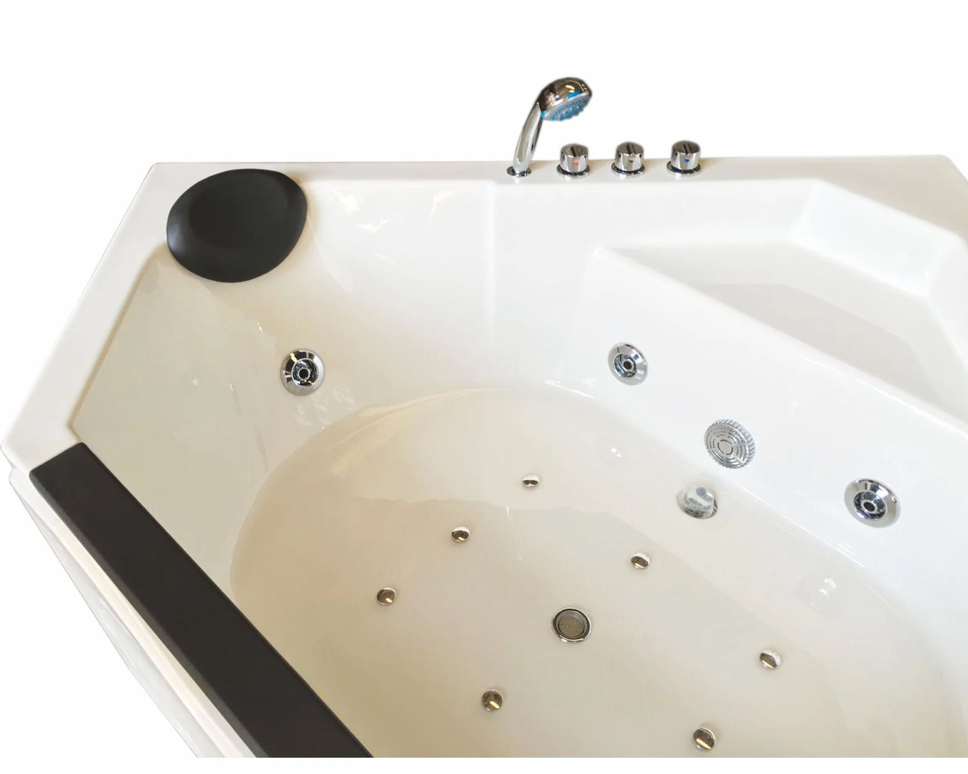 Bañera hidromasaje 150x150 Bañera de Esquina SPA hidromasaje SPA Ibiza para 2 Nueva 150 x 150!