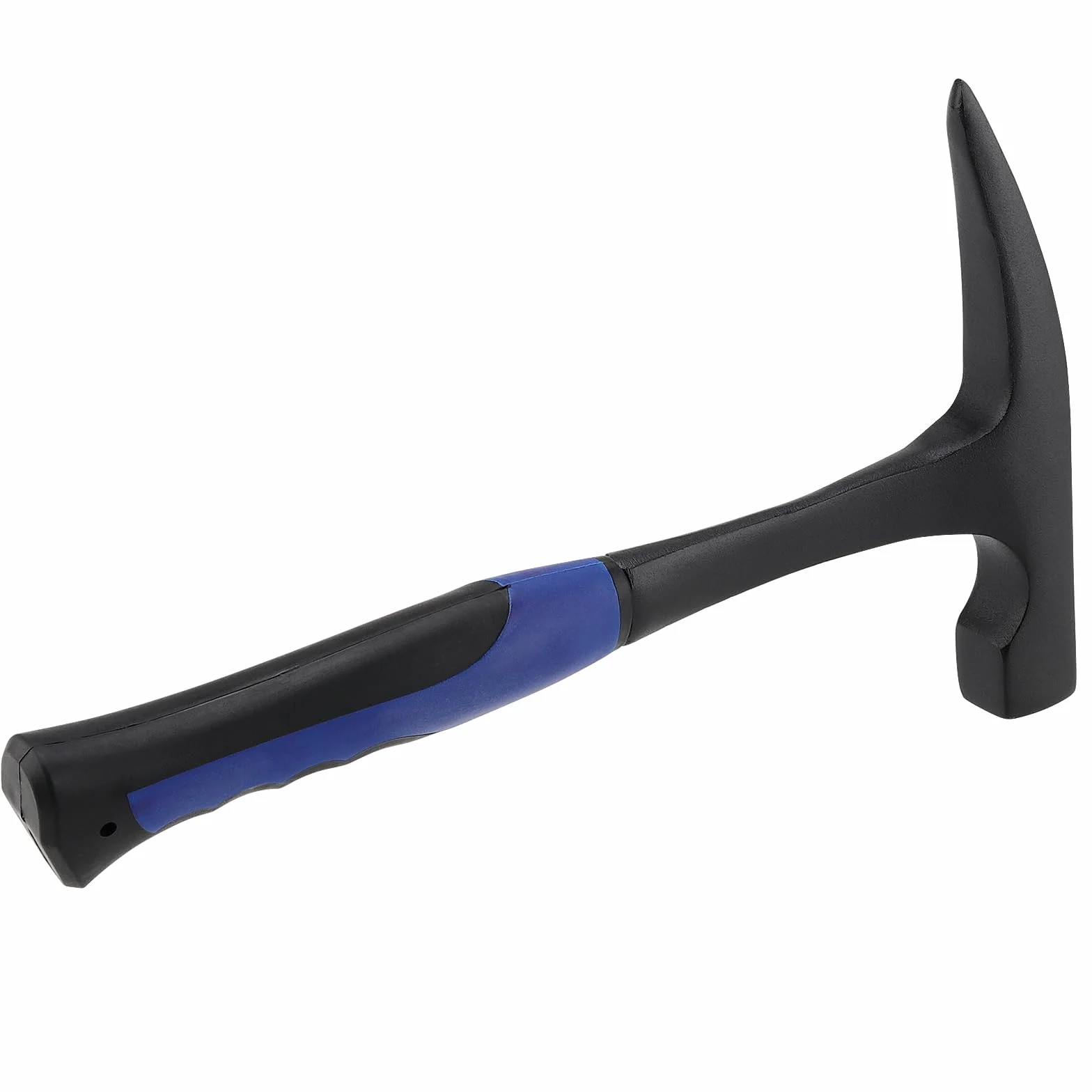 Martillo de 28 onzas, martillo de geología con punta puntiaguda y mango antideslizante de absorción de impactos, martillos de mampostería, buen equilibrio
