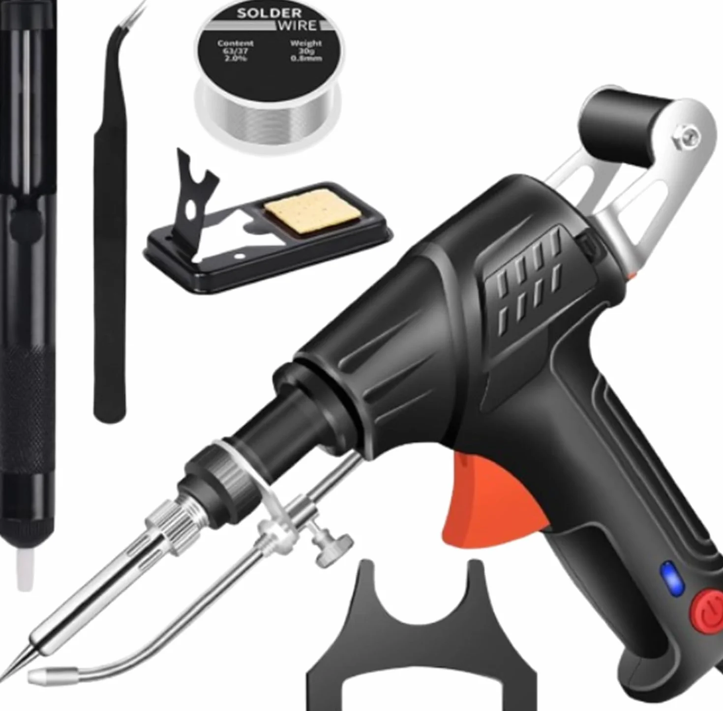 Soldador multifunción, herramientas de soldadura láser industrial con calentamiento interno, soldador automático con cable y calor interno,soldadora laser para metal, máquina de pistola soldadura