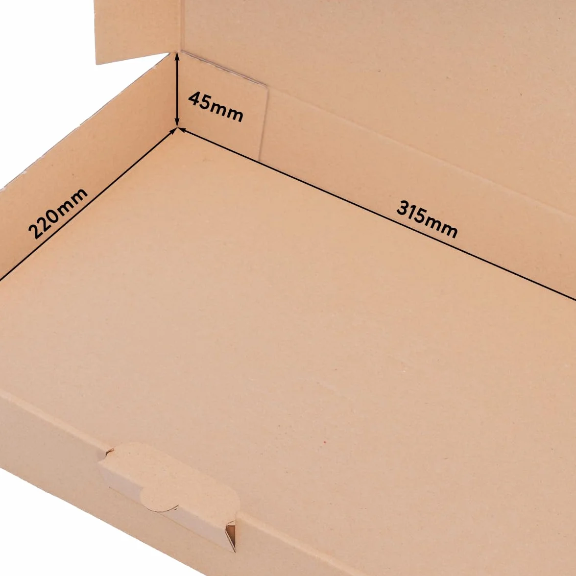 verpacking Cajas para Carta Máxima 320 x 225 x 50 mm Marrón [tamaño y cantidad a elegir] DIN A4 Maxi Carta MB-4 Caja de envío para correo de mercancías 50 unidades