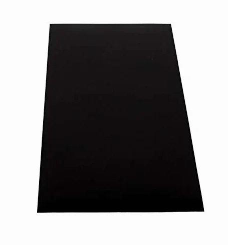 Placa de plástico ABS, 1000 x 490 mm, color negro, grosor de 2 mm, calidad A