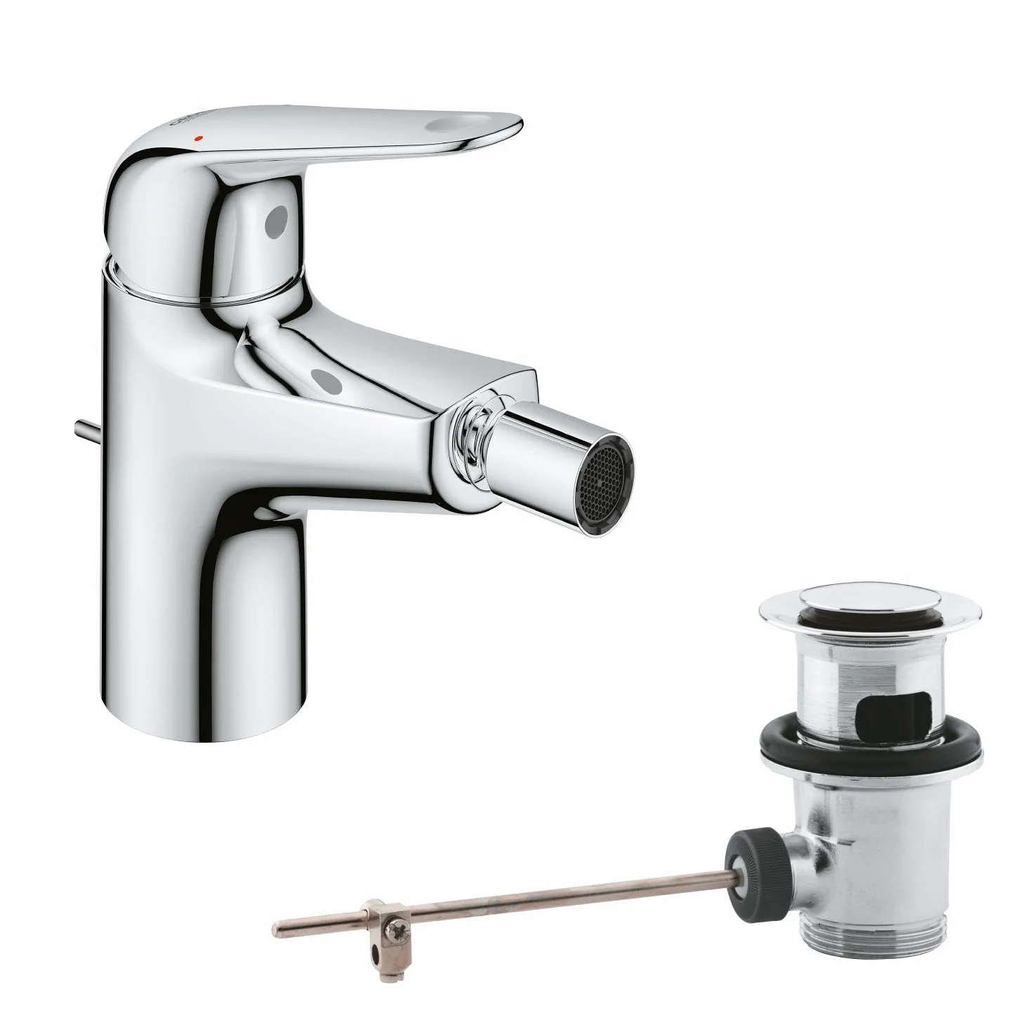 GROHE Swift Quickfix Grifo de bidé 1/2" Cromo