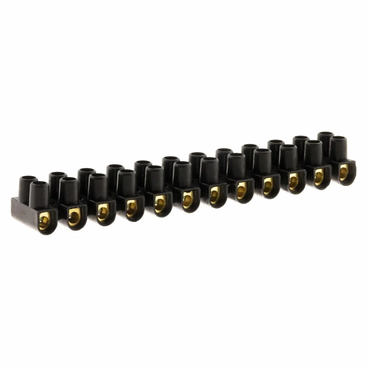 Barras de 12 soportes 6 mm² negro Zenitech