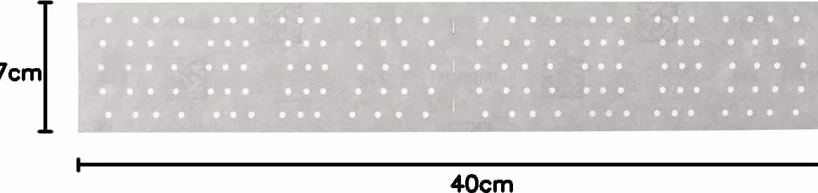 Mirka Papel de lija Iridium 70x400 mm 140 agujeros grano 120 | Perforado en el centro para mejor extracción de polvo cierre adhesivo para fácil fijación ideal para madera y acero