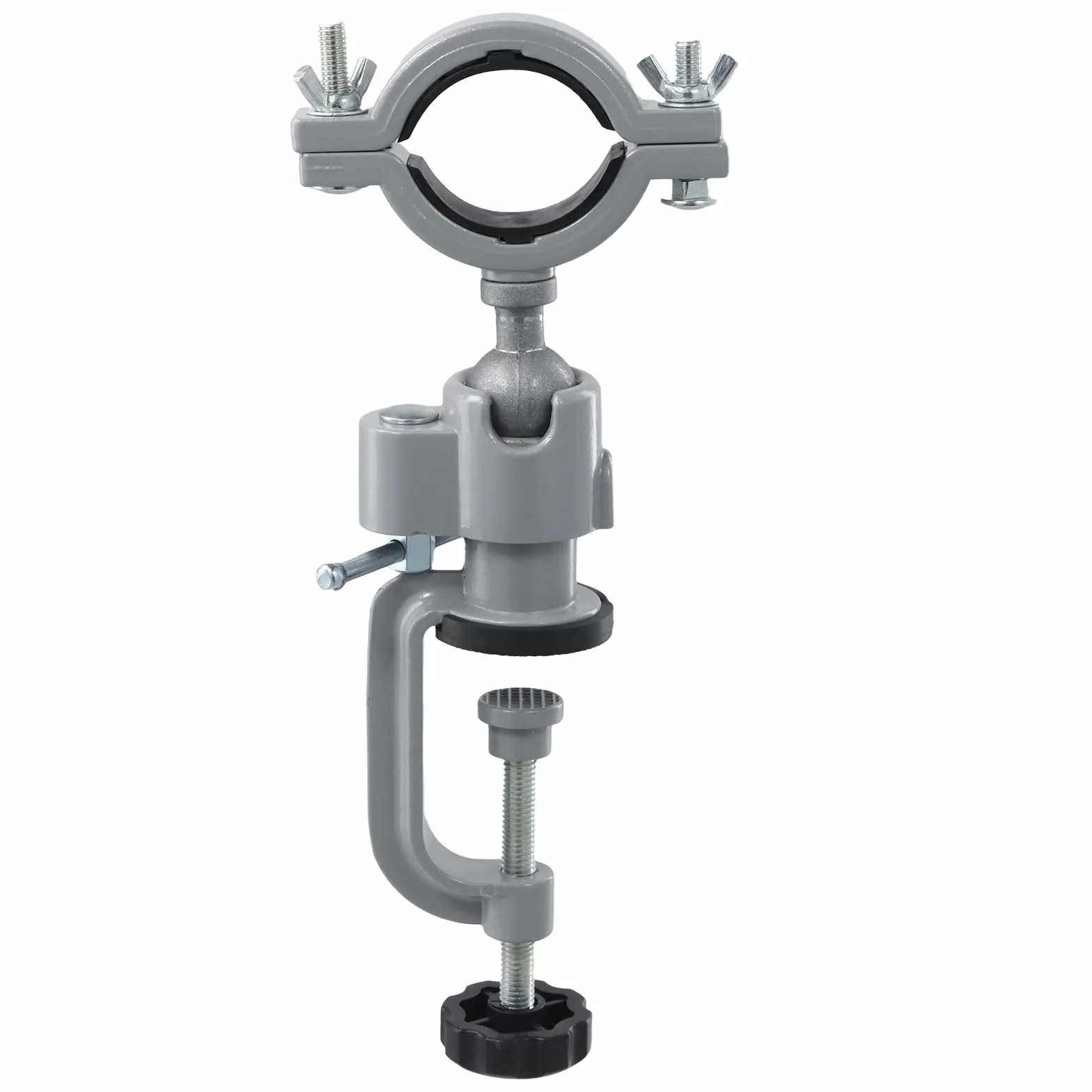 Volumoon Soporte para Taladro Eléctrico de Banco con Rotación 360 Grados y Tornillo, para Lijadora y Trabajo