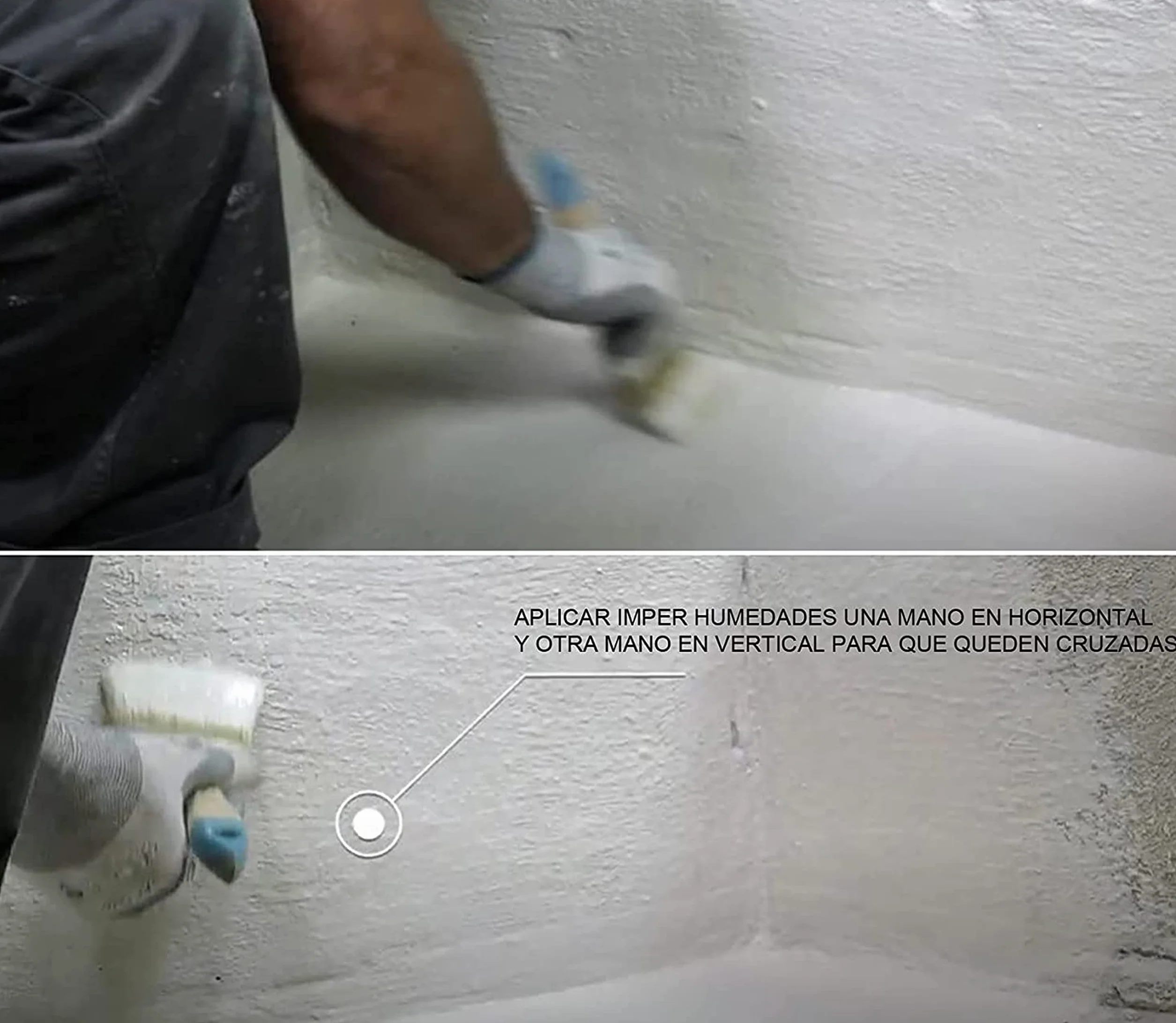 IMPER HUMEDADES de Tecno Prodist (SACO 10 Kg) Mortero para revestimiento de Paredes. Impermeabilización. Tratamiento humedades muros, sótanos, etc. Impermeable al agua, fácil de usar