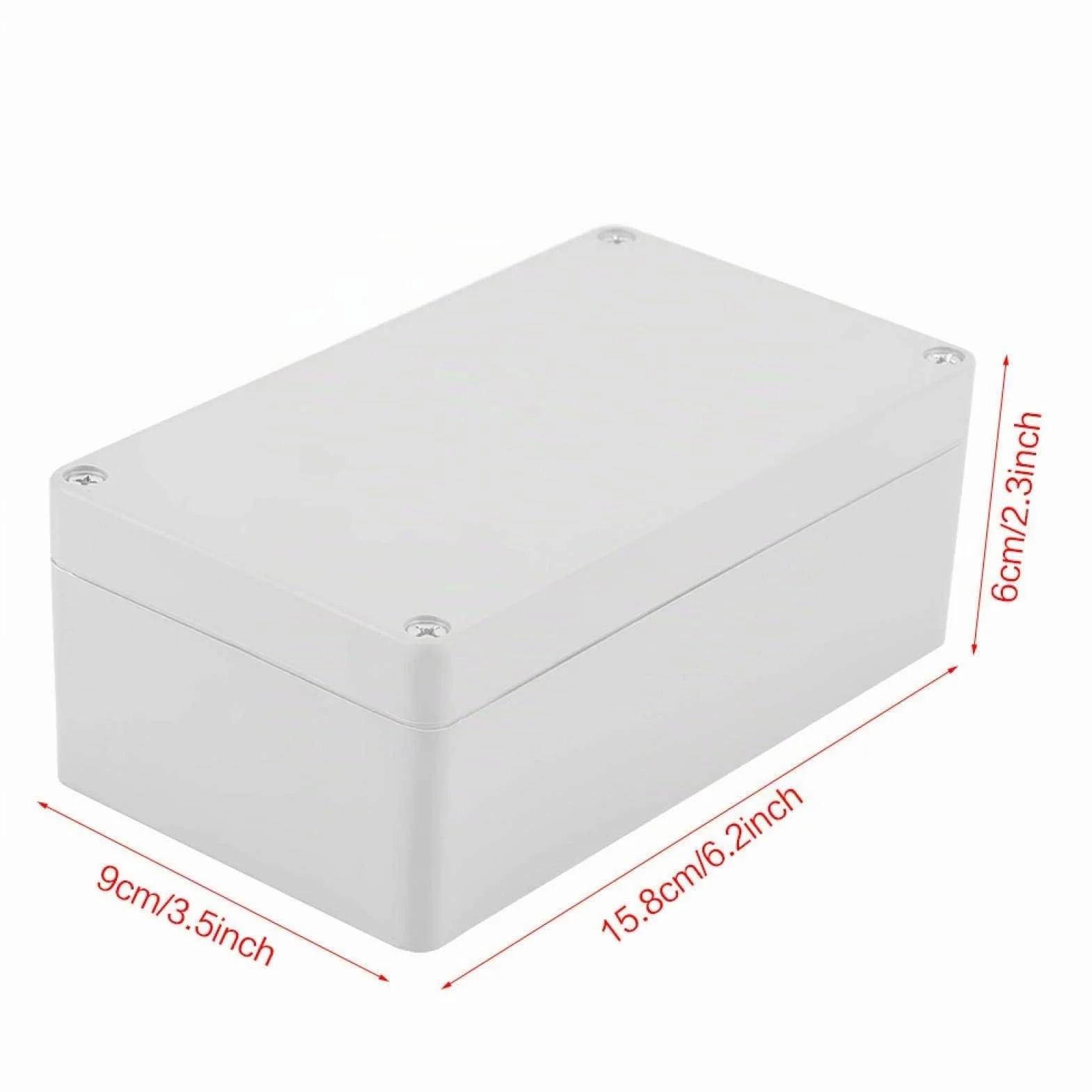 Caja Estanca ABS IP65 158 x 90 x 60mm Carcasa Proyecto Eléctrico