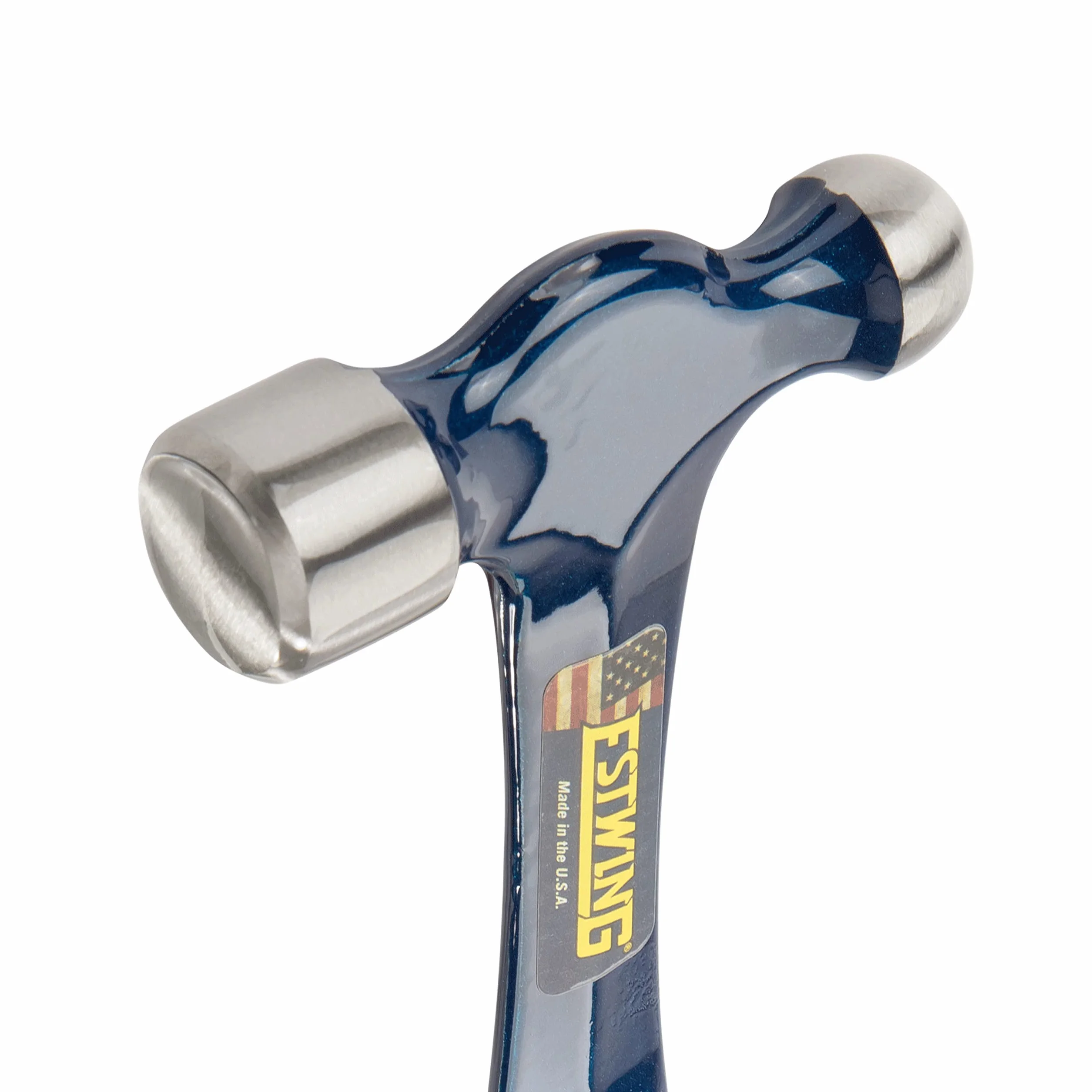 Estwing E3-12BP - Martillo de bola, mango de vinilo de nailon reductor de impacto, 1 kg