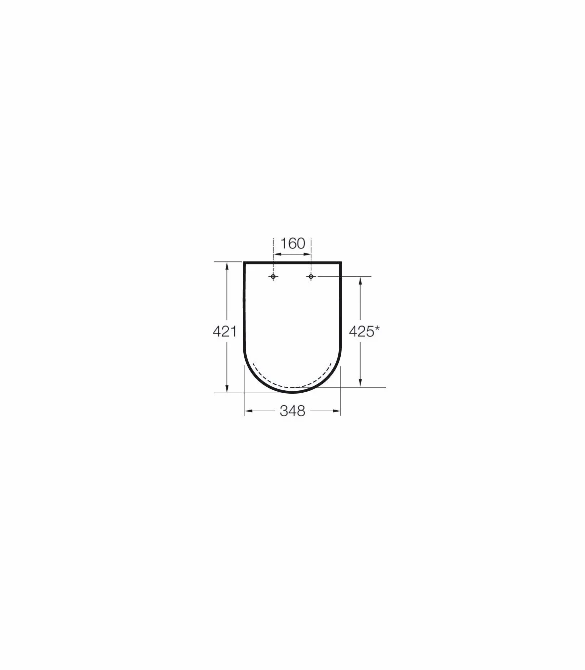 Roca,Victoria,Tapa y asiento de SUPRALIT ® para inodoro,A801B6000B
