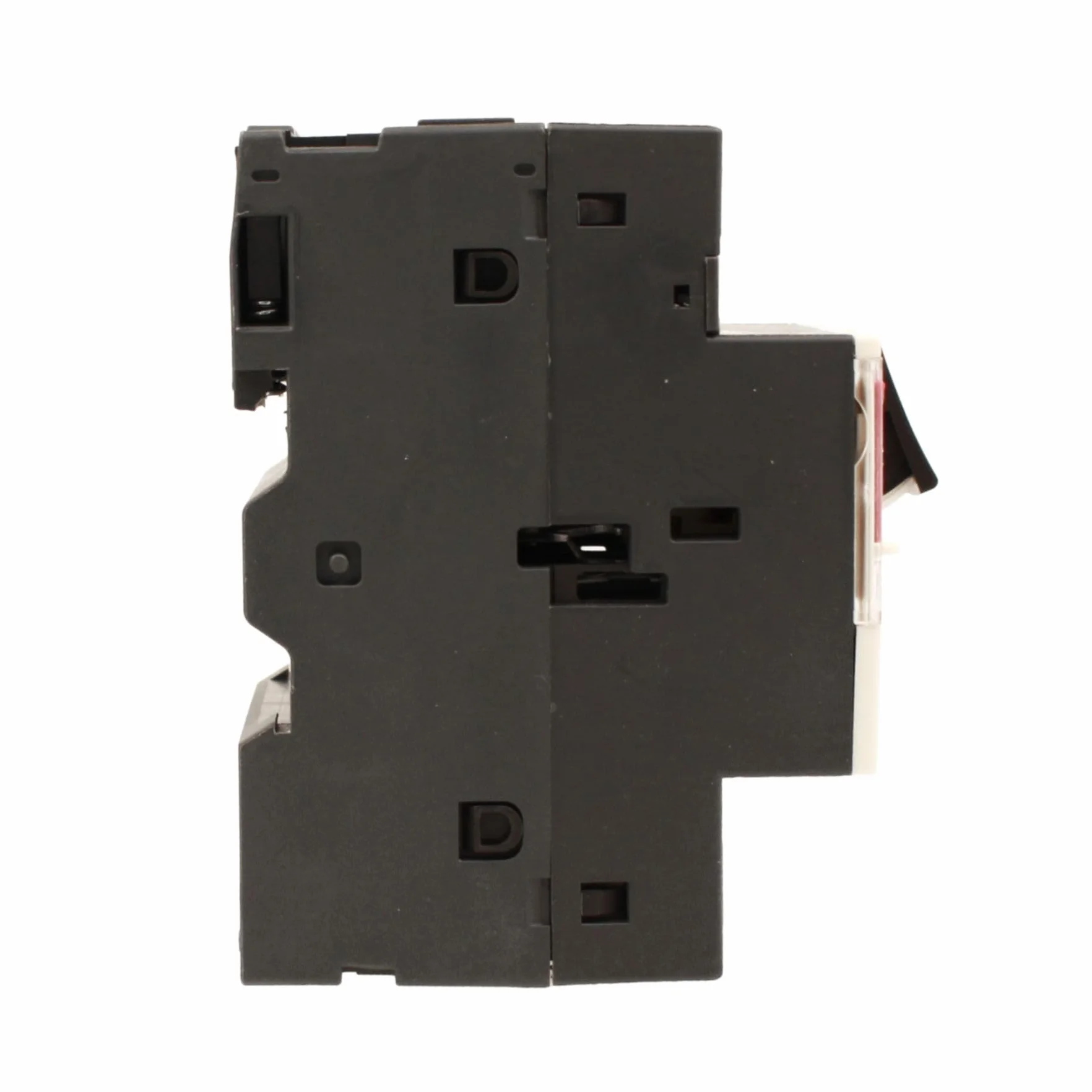 Salvamotor térmico 3P tripolar para protección del motor, ajustable 10-16 A 5,5 kW, interruptor térmico motor 2,5 módulos DIN, 690 V CA para monofásico y trifásico
