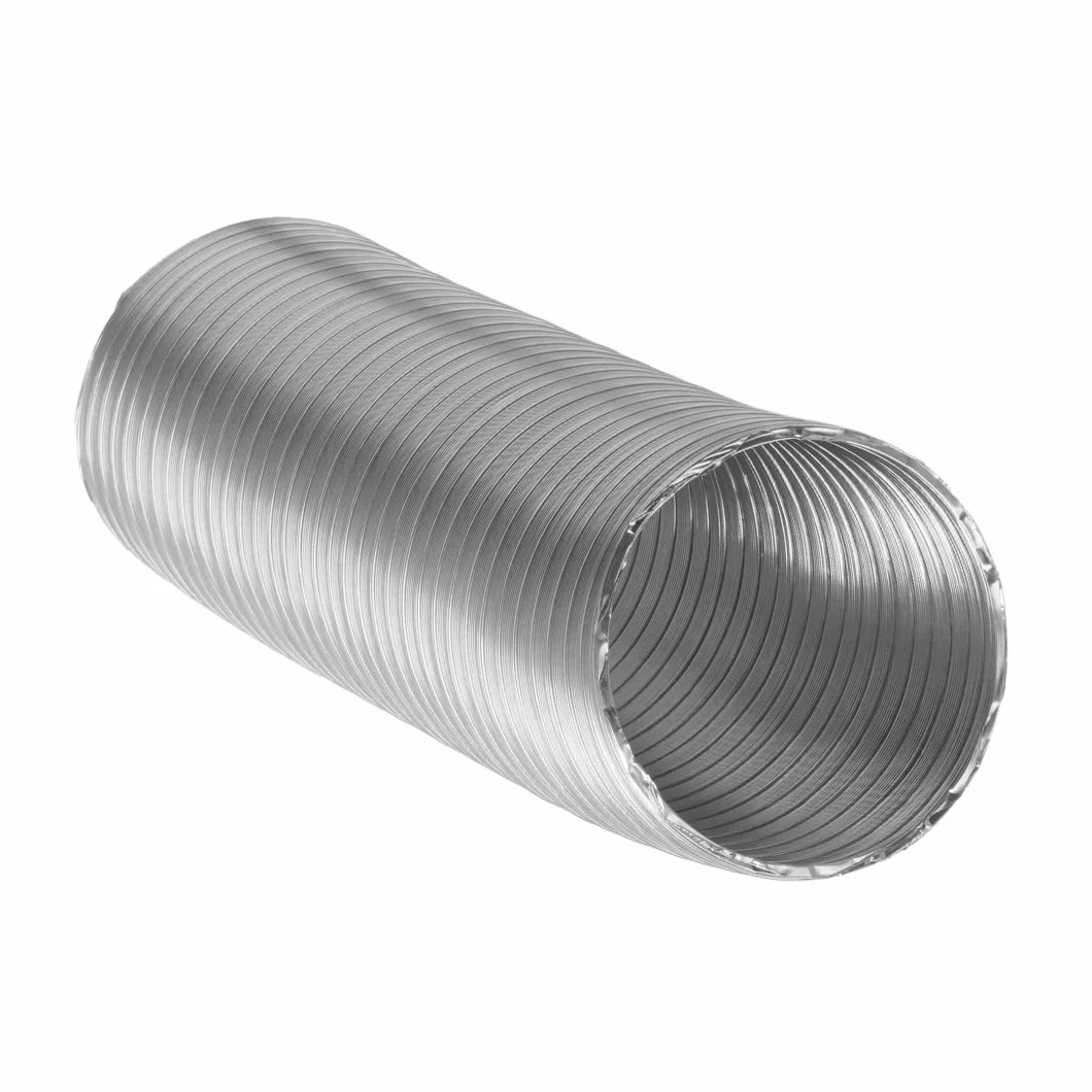 Tubo flexible de aluminio de 100 mm de longitud, 1,5 m, tubo flexible de aluminio, tubo de ventilación