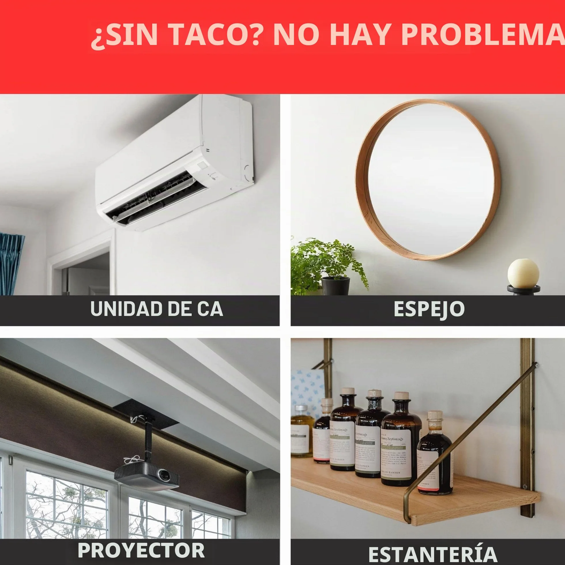 Bullfix Universal: 24 unidades – Fijaciones de placas de yeso resistentes, paredes de espárragos y paredes de cavidad hueca, accesorios de bricolaje o comercio