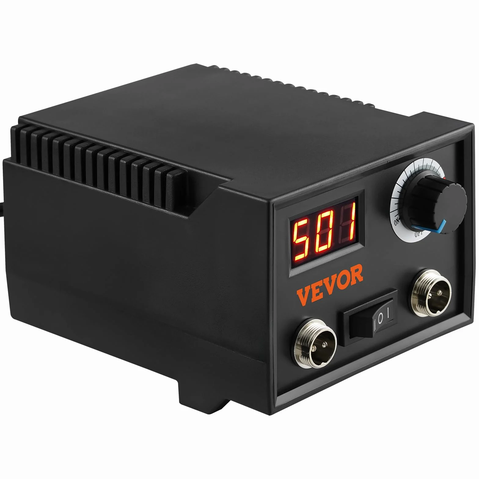 VEVOR Kit de Pirograbado de Madera 200~700°C Máquina de Pirograbado Profesional Ajustable Pantalla Digital con 2 Puertos 2 Bolígrafos 23 Puntas de Alambre de Metal para Madera, Cuero, Corcho, Calabaza