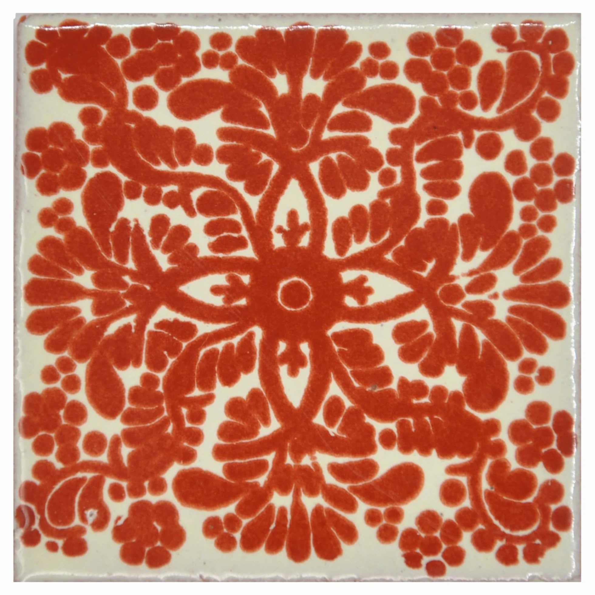 Tumia LAC Azulejos Mexicanos Artesanales de Talavera de 5cm
