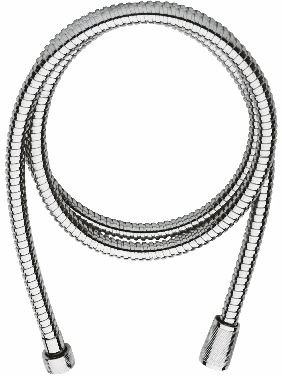 Grohe Relexaflex Metal - Flexo Metálico, Color Cromo, 1.75 m (Ref. 28139000)