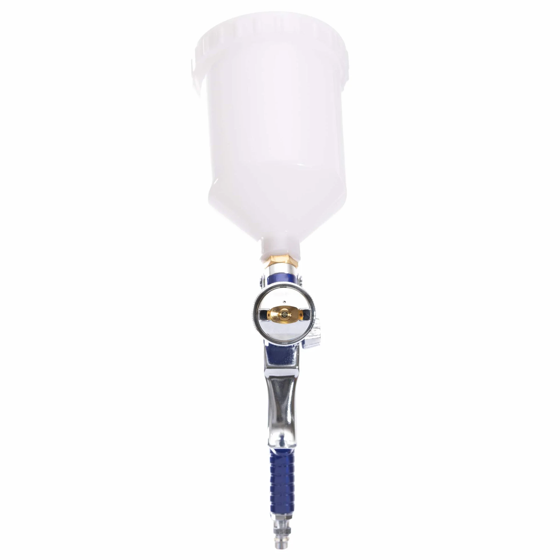 Pistola Pintura HVLP H-827P - Sistema Profesional de Pintura con Vaso de plástico de 600 ml y Boquilla de Acero Inoxidable 1,4mm + 2X Juego de boquillas de 1,7mm y 2,0mm