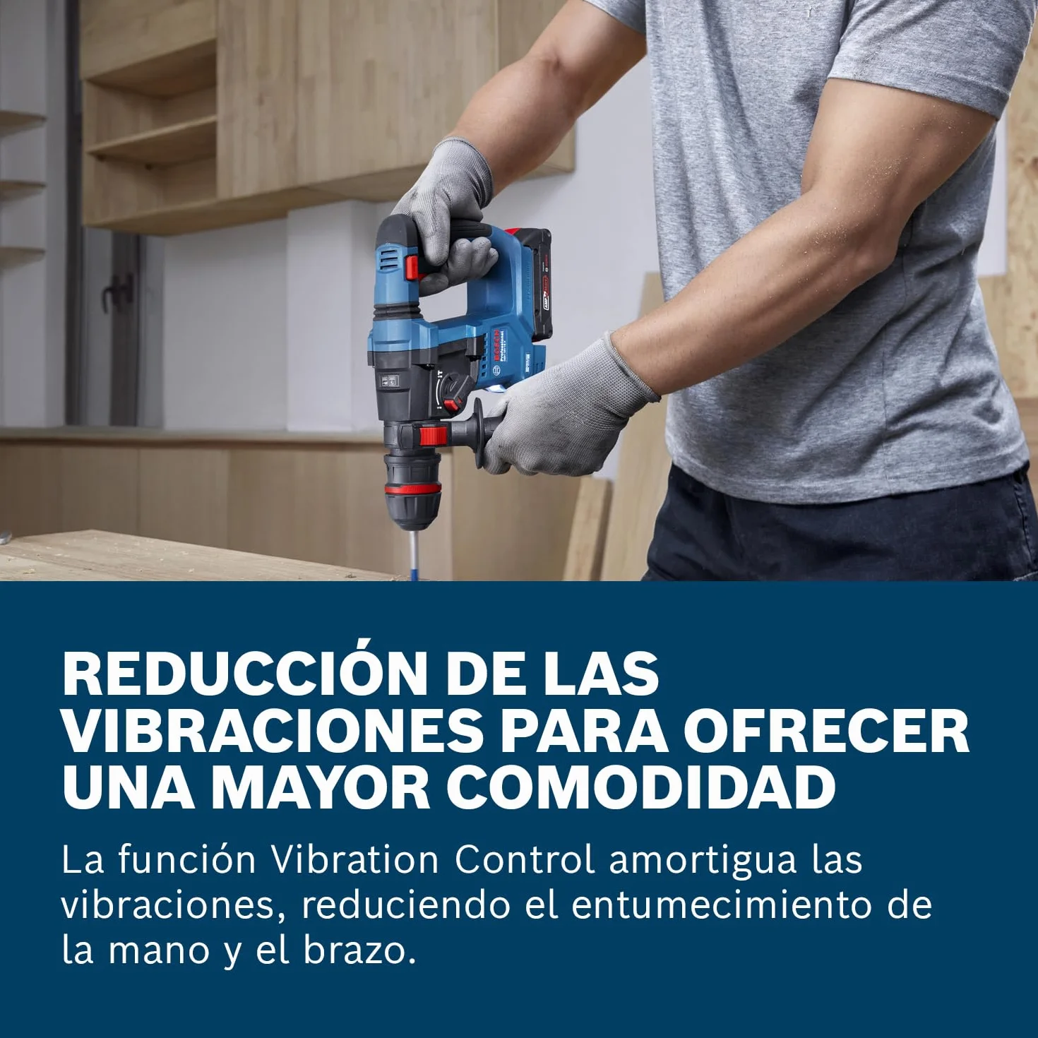 Bosch Professional 18V System martillo perforador a batería GBH 18V-18 X (SDS Plus Solo)