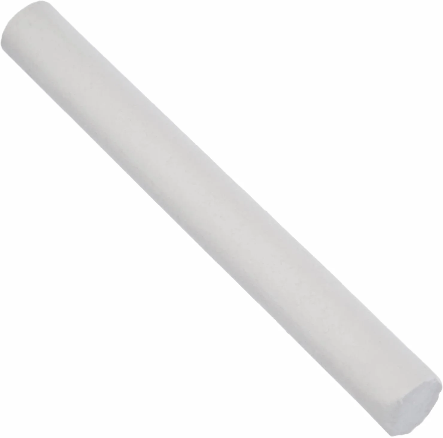 APLI 14576 - Caja tiza blanca redonda, 10 uds