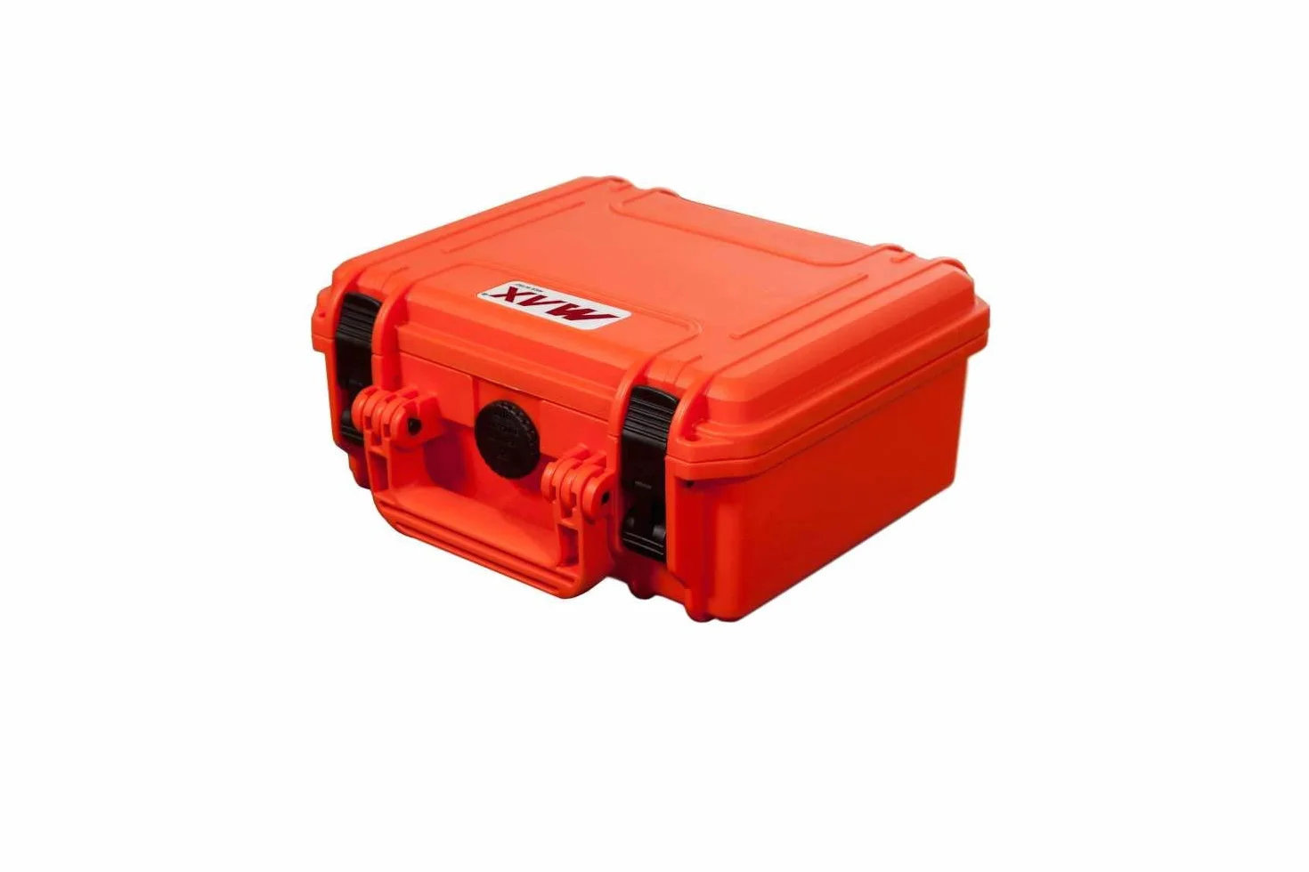 Max Cases - MAX235H105S.001 Naranja - Maleta hermética con espuma pre-cortada a cubetas - dimensiones internas 235 x 180 x 106 mm