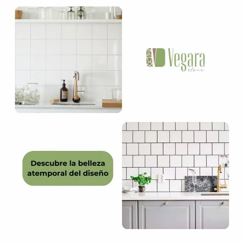 Azulejo Blanco Brillo 15x15, Brillante, Gres, Cerámico, Liso, Elegancia y Durabilidad para tu Baño y Cocina - 1 m² (45 Piezas)