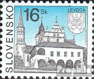 Prophila Collection Eslovaquia 422 (Completa.edición.) 2002 Sello de Correos: Ciudades (Sellos para los coleccionistas)