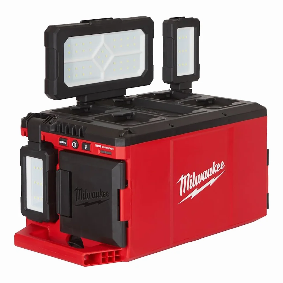 Luz de área/cargador LED M18™ TRUEVIEW™ PACKOUT™ - M18POALC-0