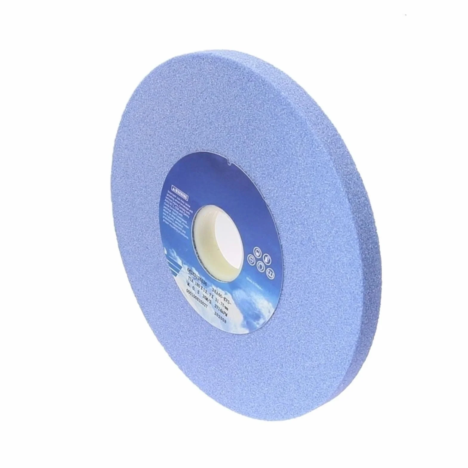 1 rueda abrasiva de pulido de cerámica de corindón blanco for rectificado de acero de aleación.(P60)