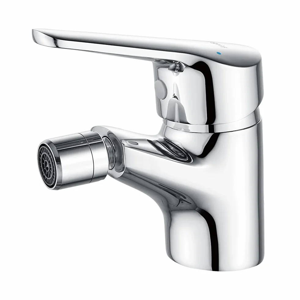 Ibergrif Roma - Bidé de Lavabo de Baño Clásico, Mezclador Monomando para Lavabo, Cromo