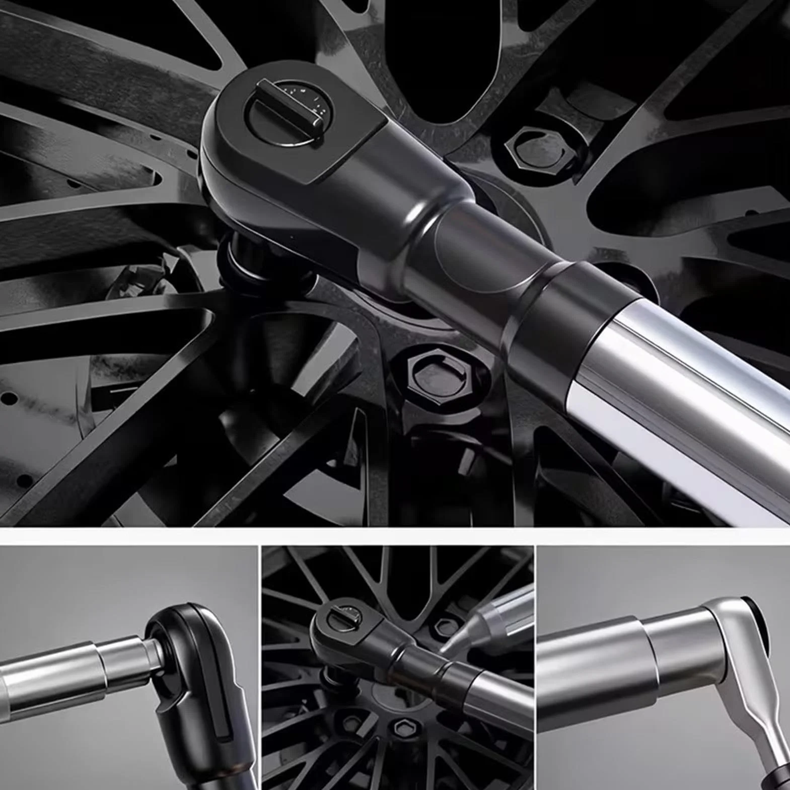 Genérico Llaves De Carraca Llave antideslizante de trabajo pesado | Llave de Trinquete Para Electrónica, Manualidades, Bicicletas, Fontanería