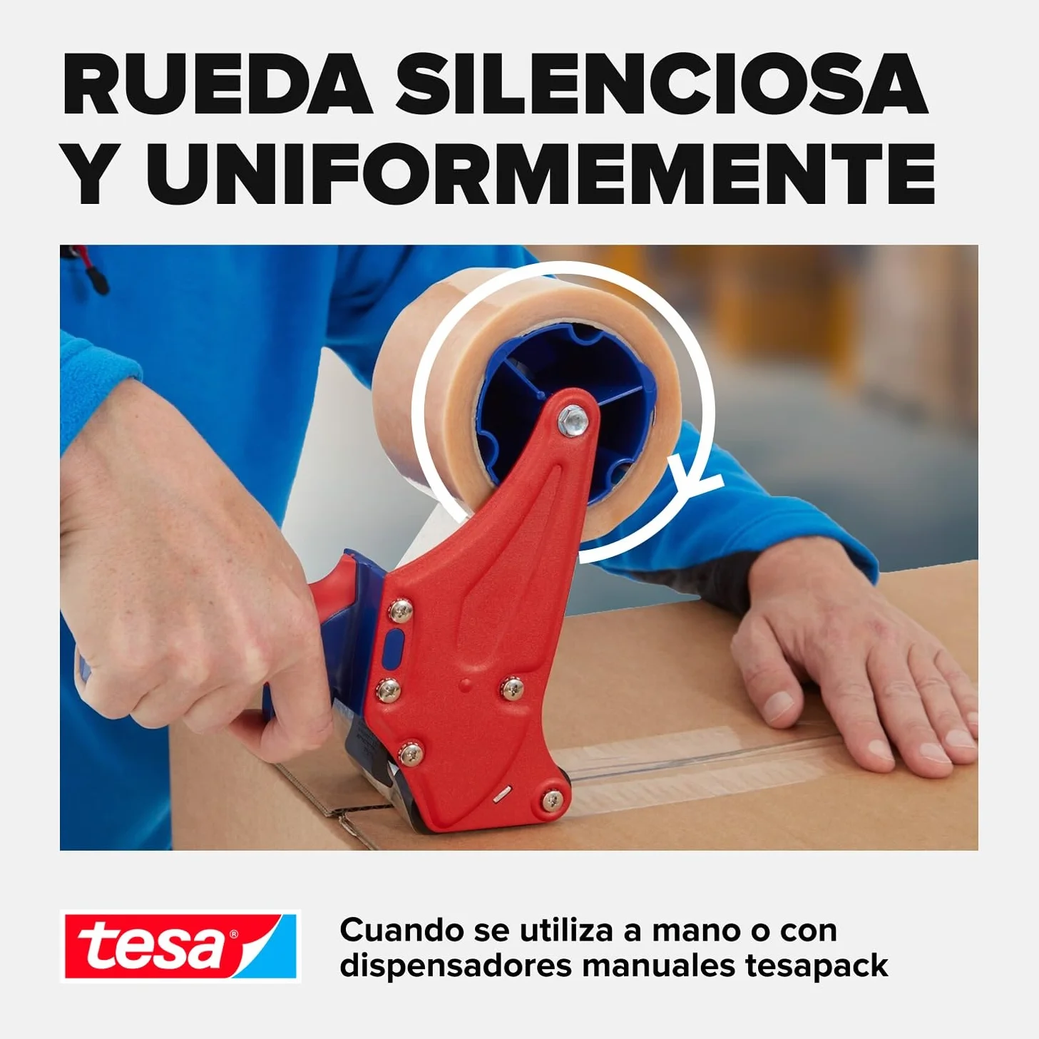 Tesa Pack Cinta Adhesiva Universal 66 m x 50 mm Paquete 6 Rollos Transparente