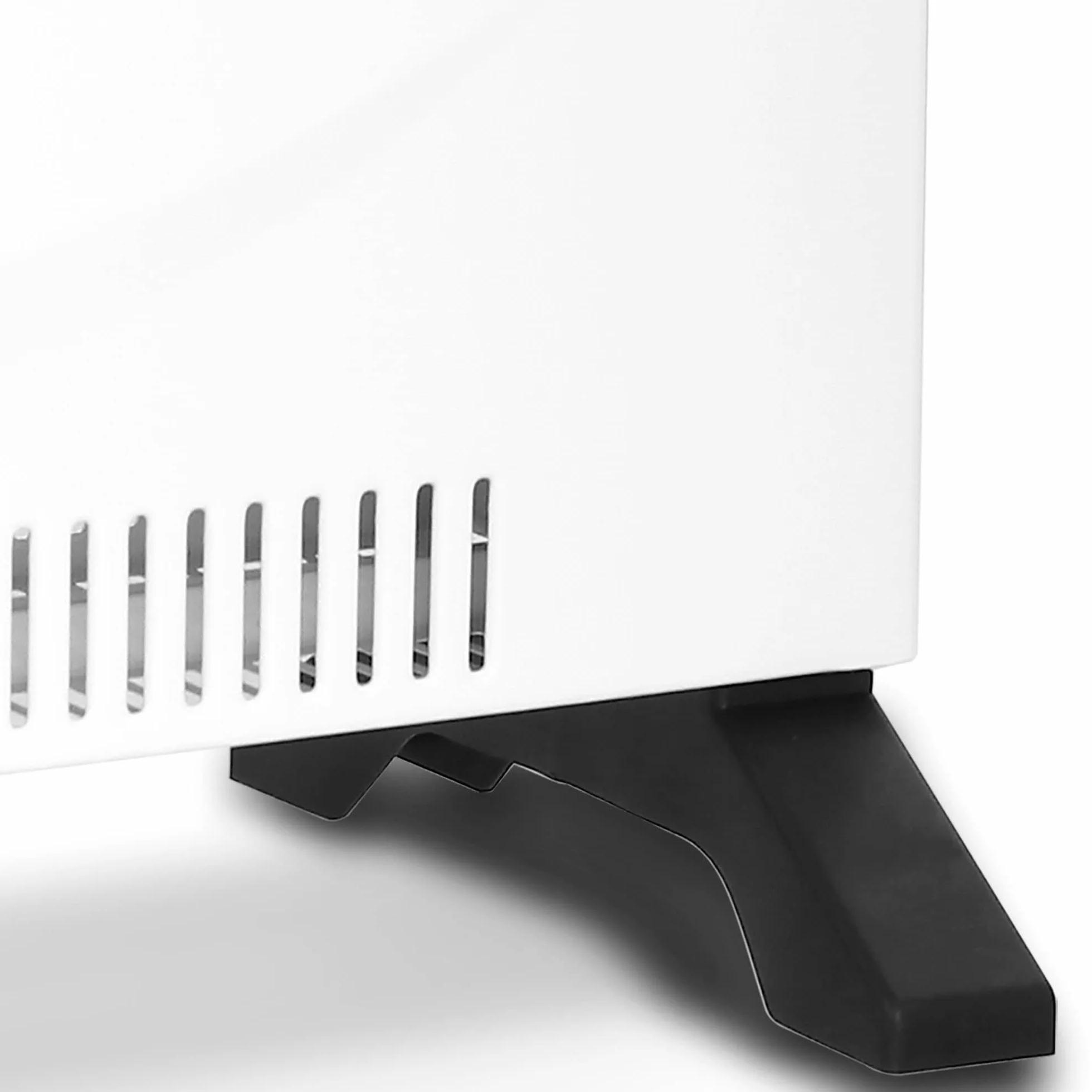 briebe Radiador Convector Eléctrico Aire Caliente, Regulador de Temperatura, Termostato Para Bajo Consumo, Silencioso, Portátil, Asas de Transporte, 3 Niveles Potencia 750W, 1250W, 2000W (Blanco)