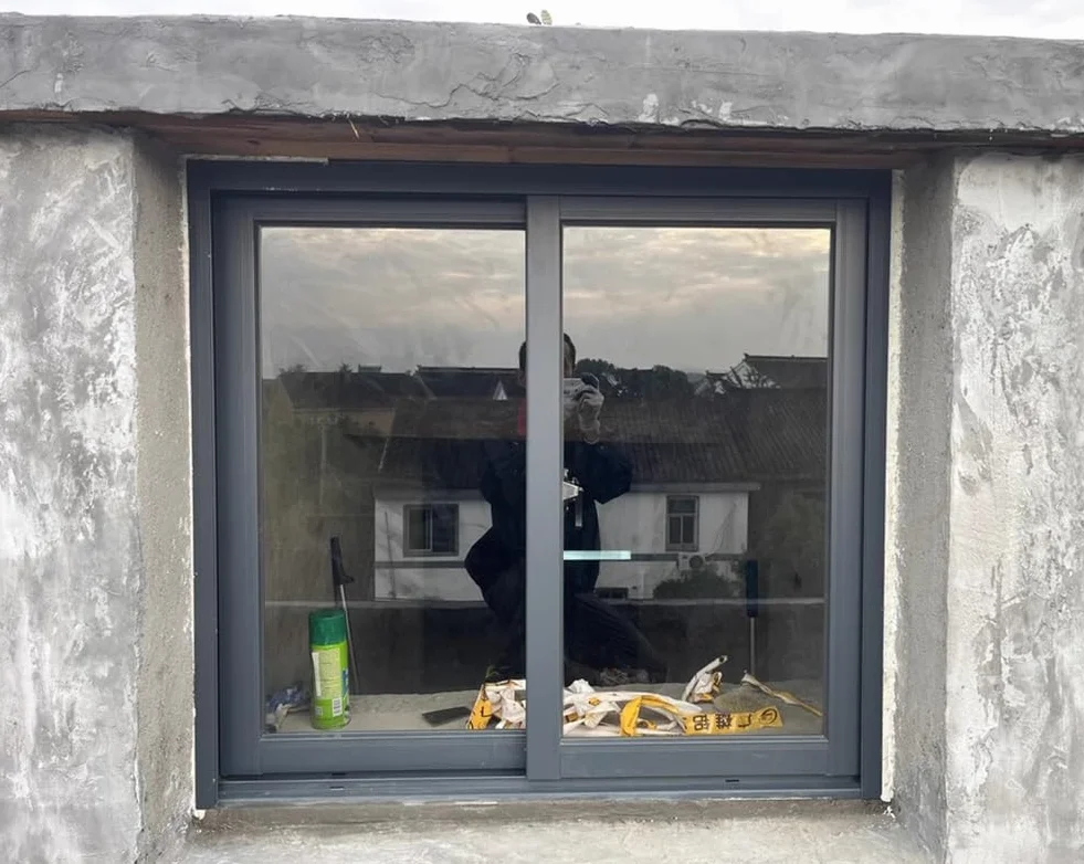 Ventanas correderas Ventana Corrediza Horizontal Extra Ancha De 120 110 100 90 80 70 60 50 40 Cm Para Sótano/garaje/cobertizo/gallinero O Casa De Juegos, Marco De Metal Con Vidrio Templado(WxH 80x40cm