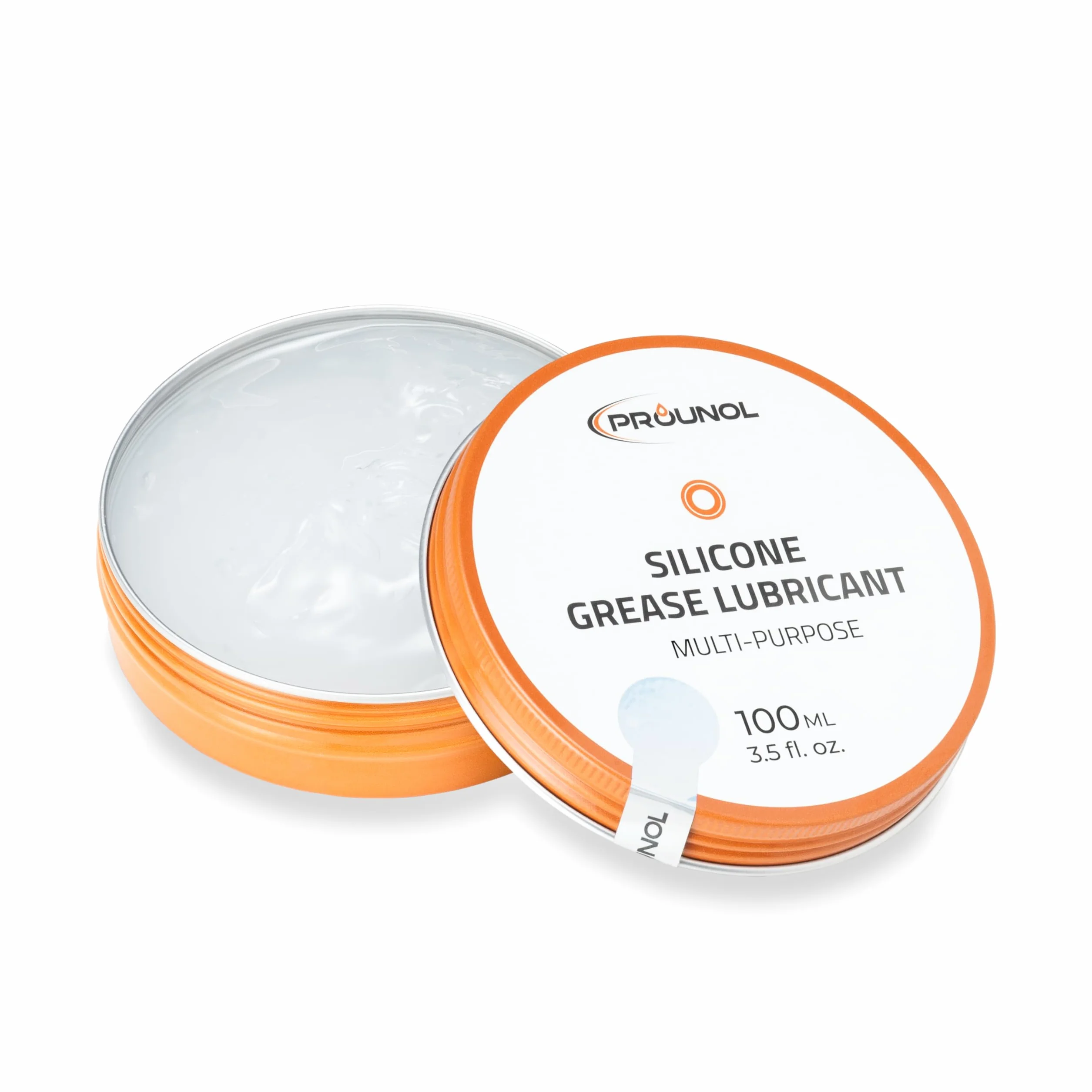 Prounol 100% Grasa de silicona, grasa dieléctrica de uso general, grasa de caucho HT impermeable (100 ml)
