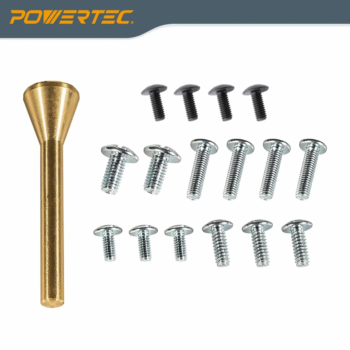 POWERTEC 71369 - Placa base universal para enrutador con pasador de centrado, 6-1/2 pulgadas de diámetro, 5/16 pulgadas de grosor, herramienta profesional de enrutador eléctrico