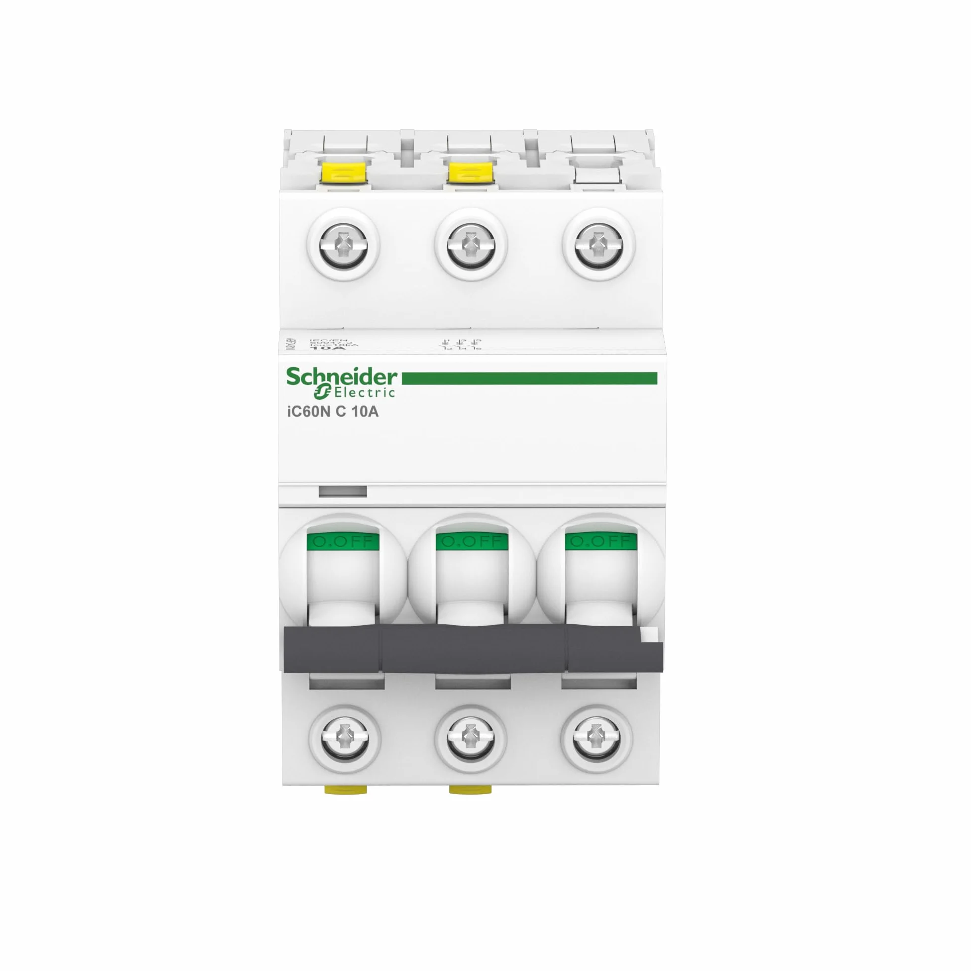 Schneider Electric - ACTI9 IC60N 3P 10A C Miniature Circuit B