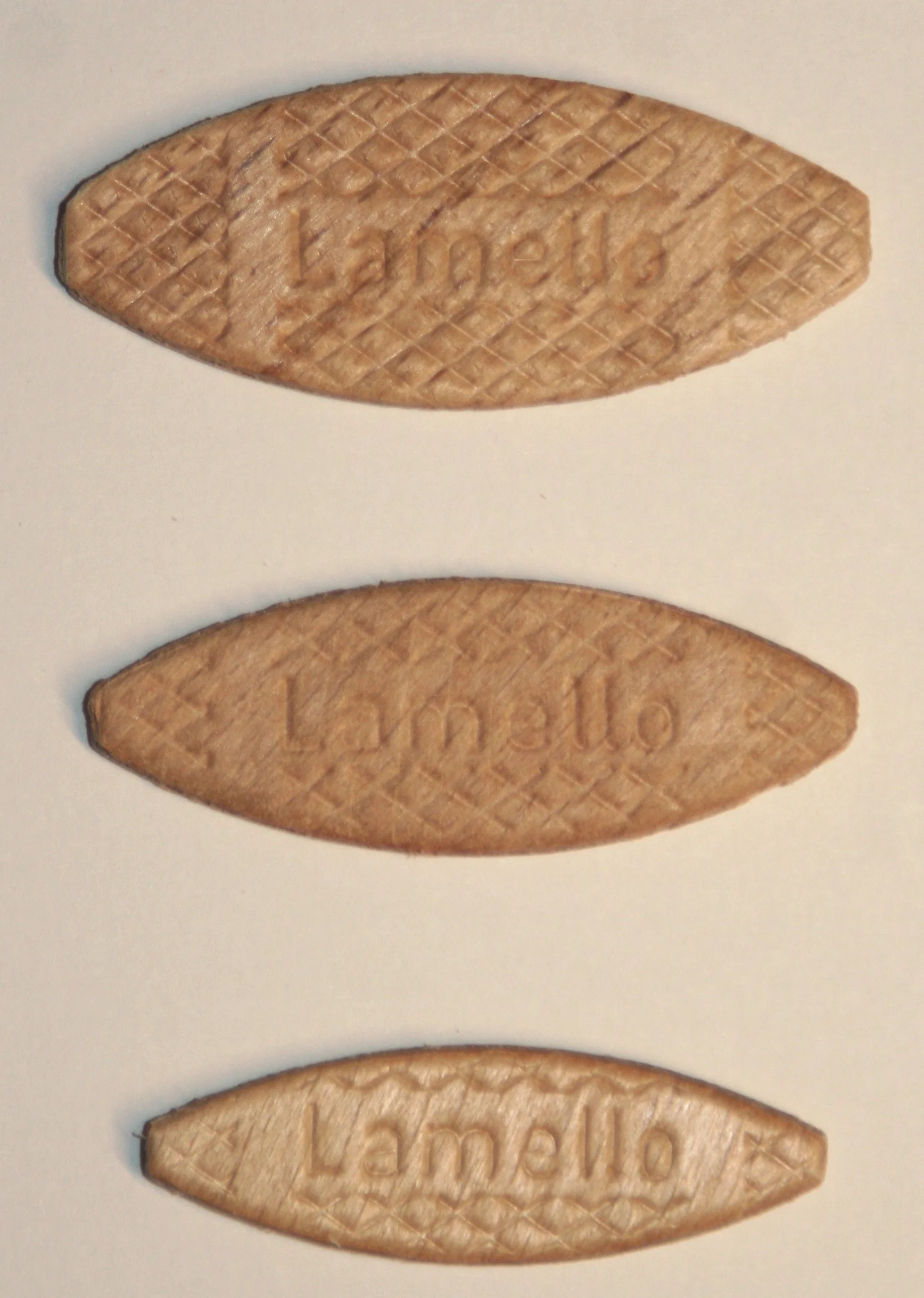 150 Lamello – Galletas 50 unidades de cada tamaño