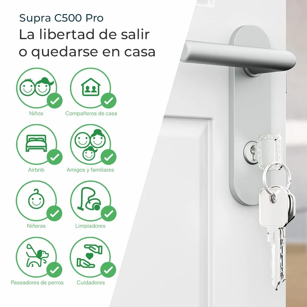 KeySafe SUPRA C500 Pro (2ª Generación) - Caja guarda llaves de alta seguridad, preferido por la policía