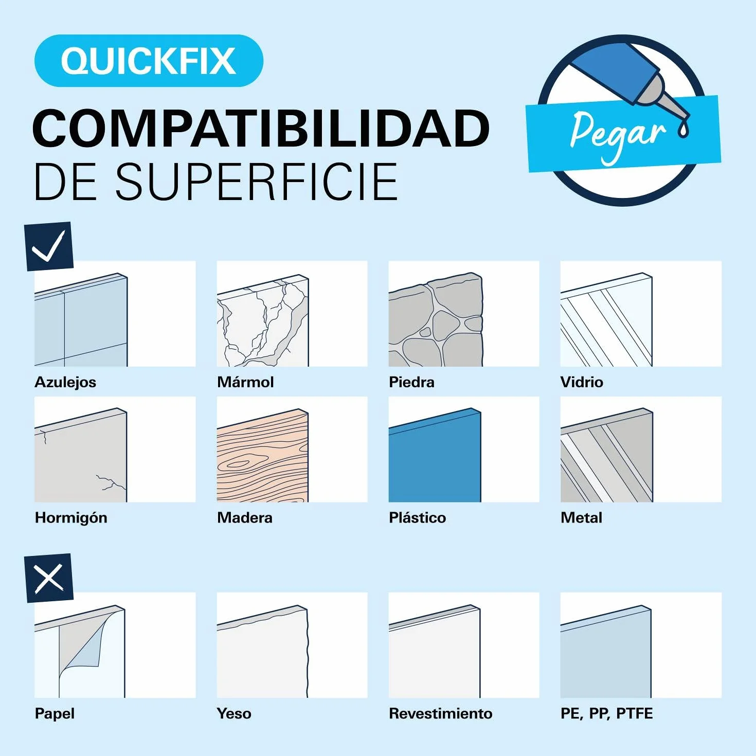GROHE Start Cube QuickFix - Colgador de baño individual, cromo, para pegar (pegamento QuickGlue A1) o atornillar, ref. 40961000