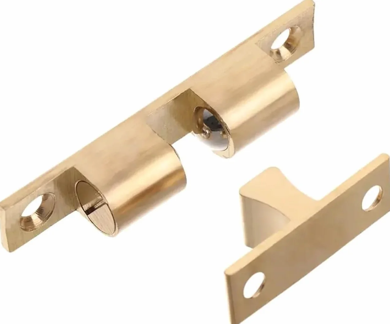 Cierre magnético de puerta, Cierre de puerta, 5 piezas, tornillos cierre interruptor, hebilla latón for armario, amortiguador, tope(42mm)