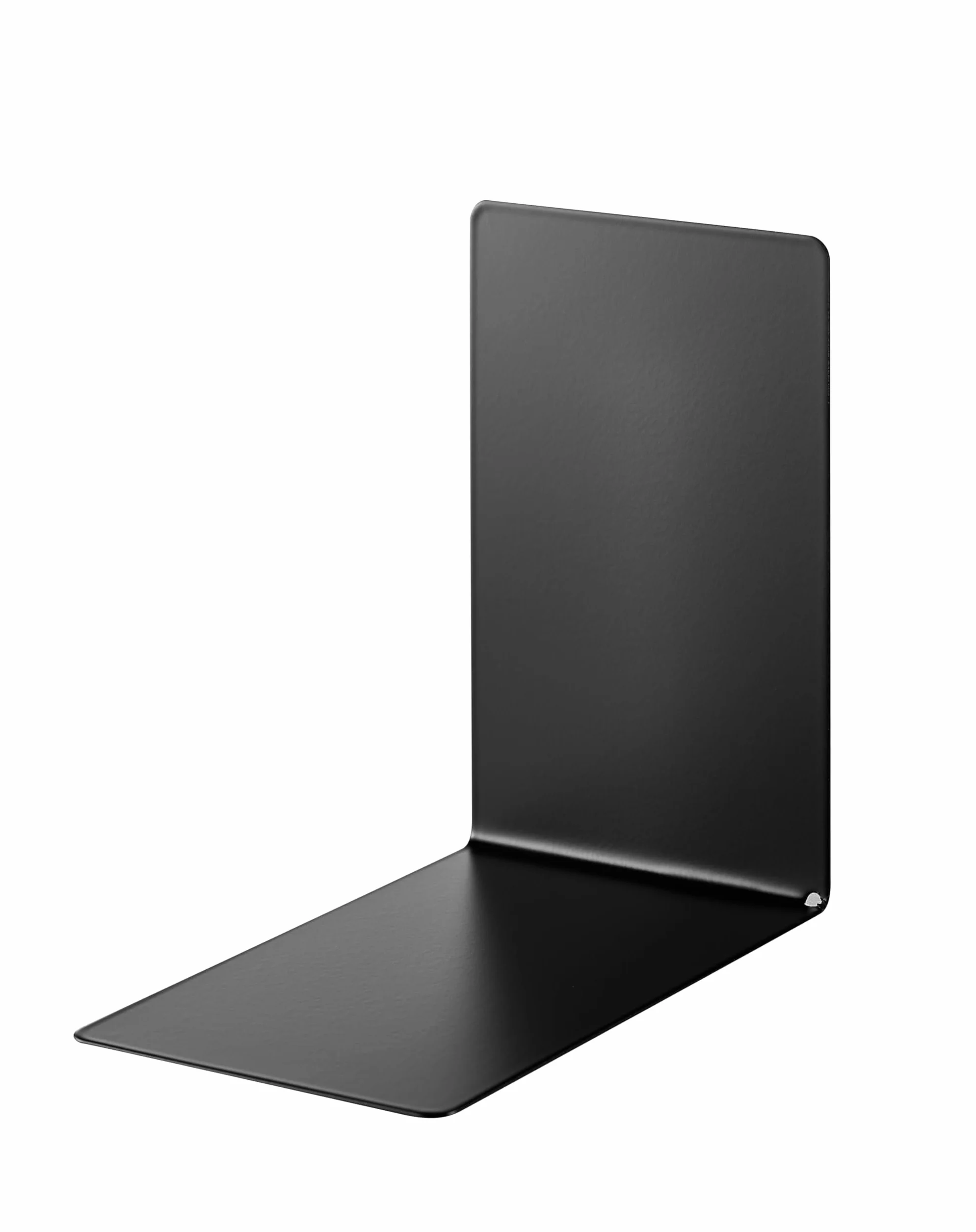 Alco-Albert Sujetalibros de Metal 4 Piezas 14 x 14 x 8,5 cm Negro