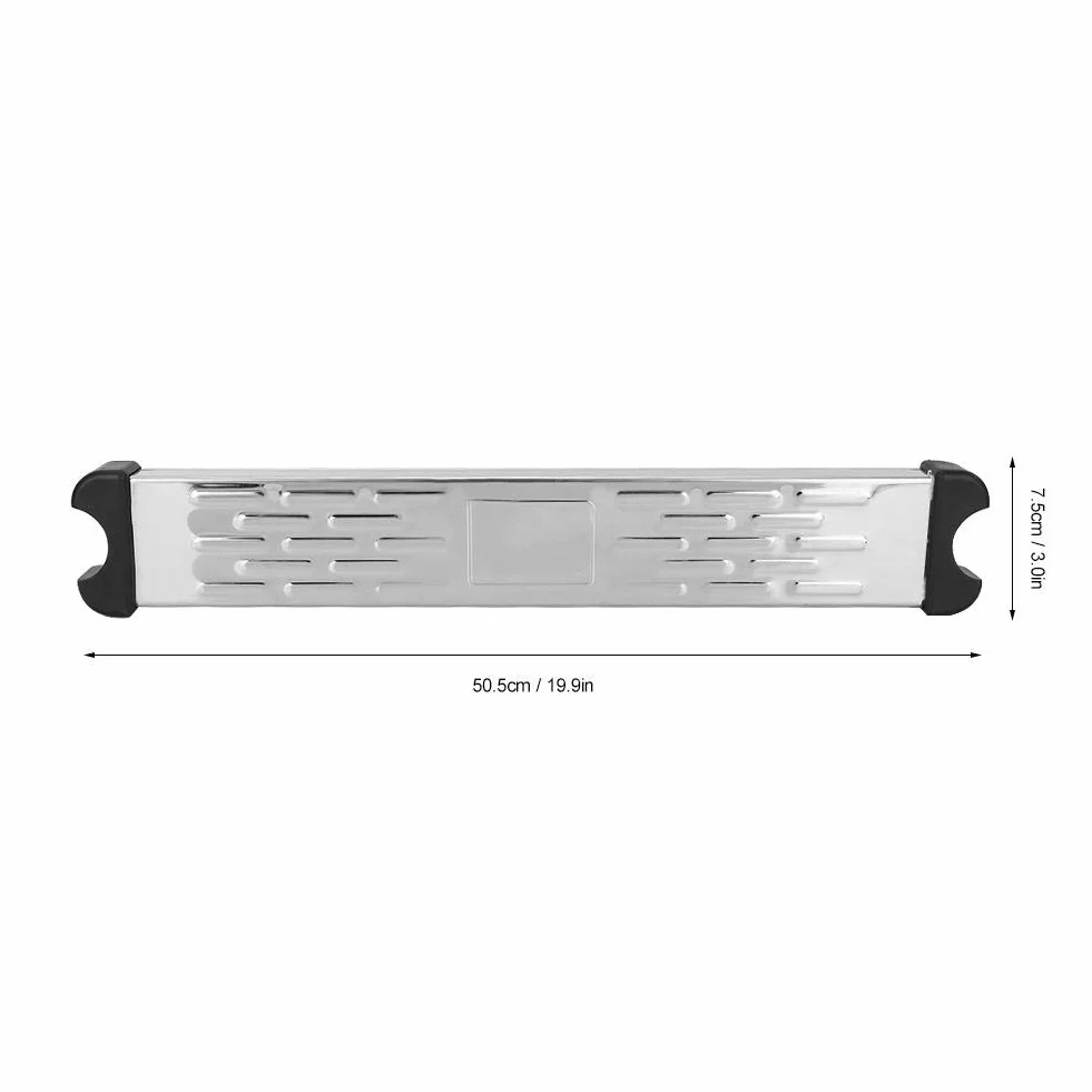 Jingyi Peldaño Sólido y Duradero de Acero Inoxidable para Escalera, Reemplazo del Pedal de Cubierta para Piscina y SPA